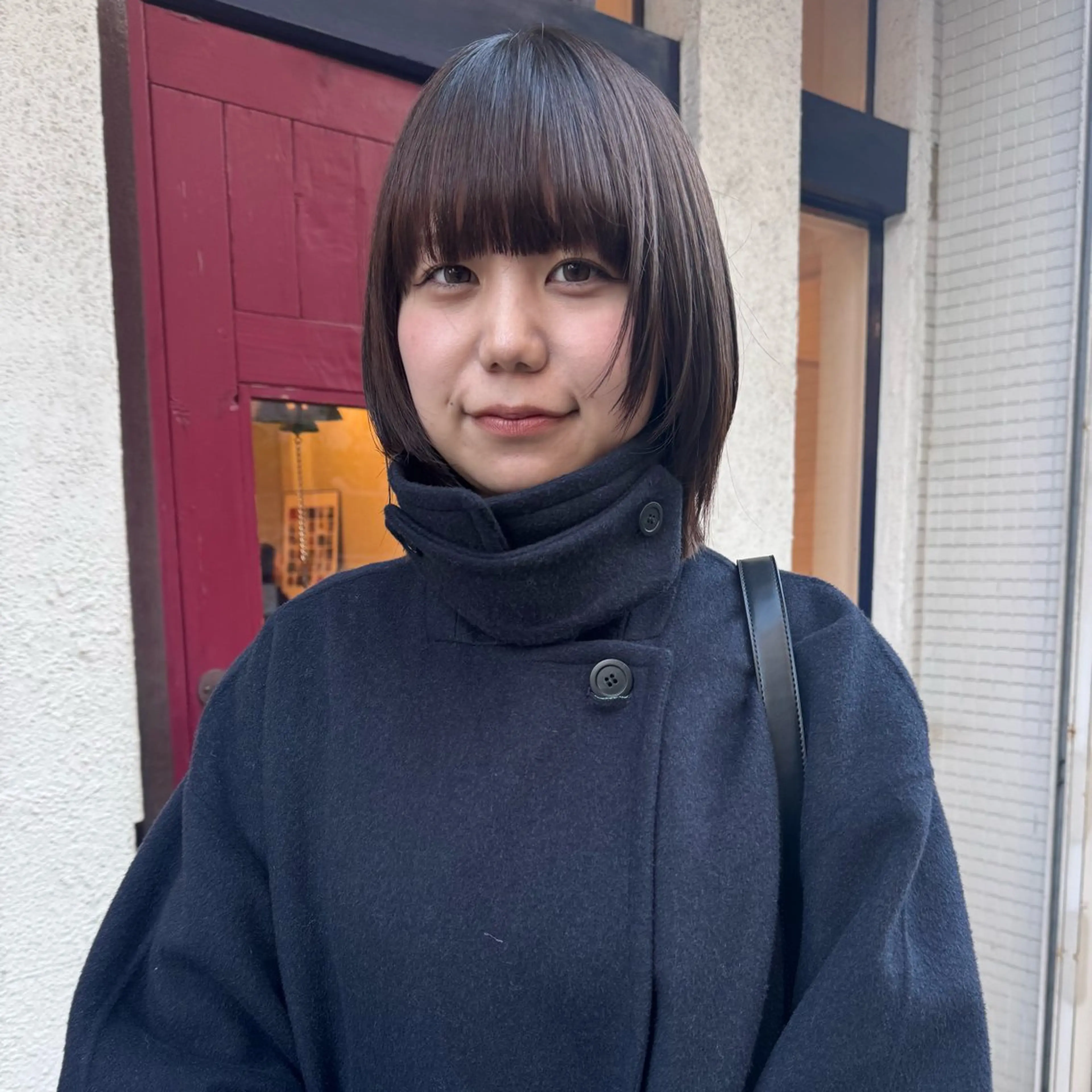 ミディアム カラー カット ヘアカラー トリートメント Lilu しずくのヘアスタイル