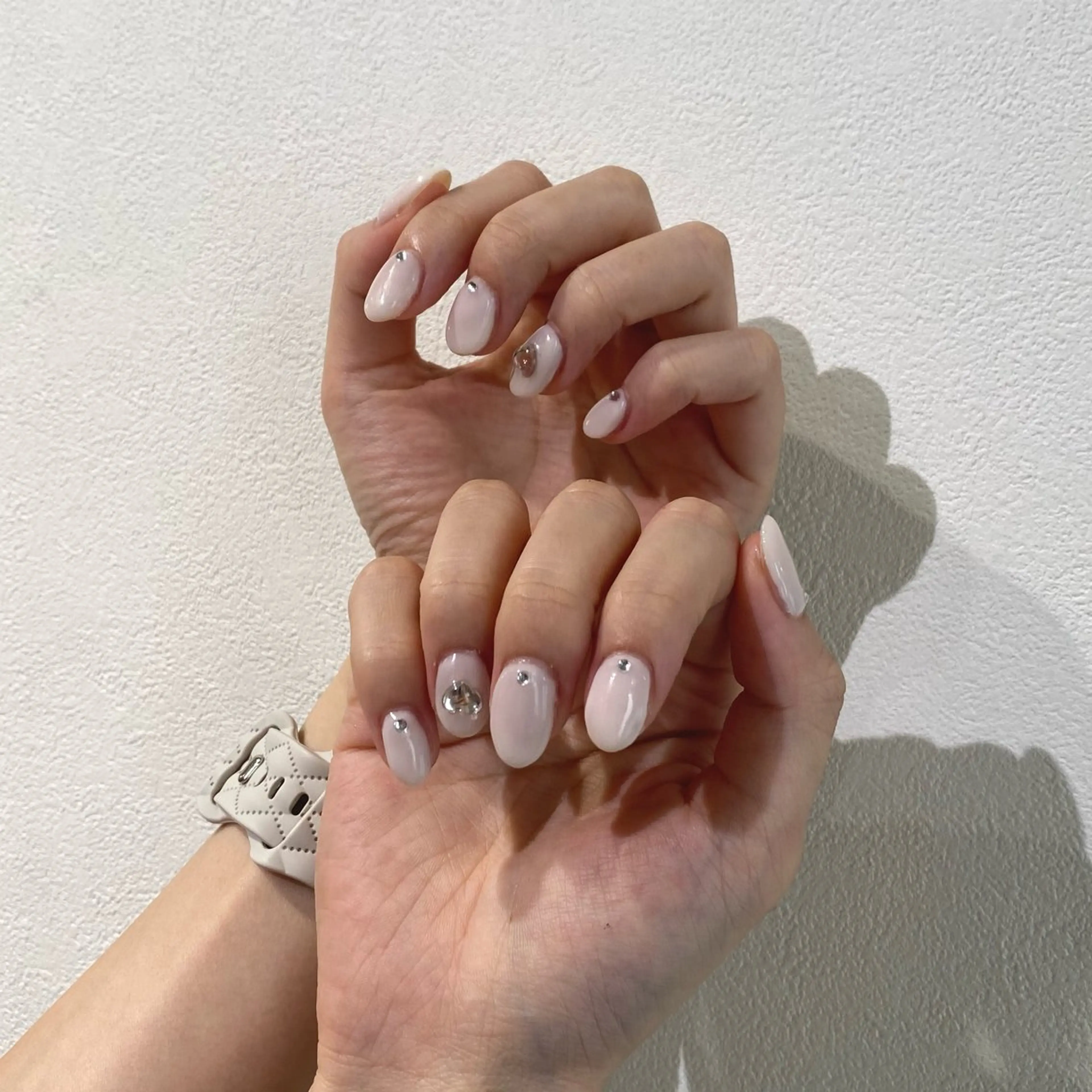 ネイル ハンドネイル 【nail /暖色 カラー】ナナコ🎀のネイルデザイン