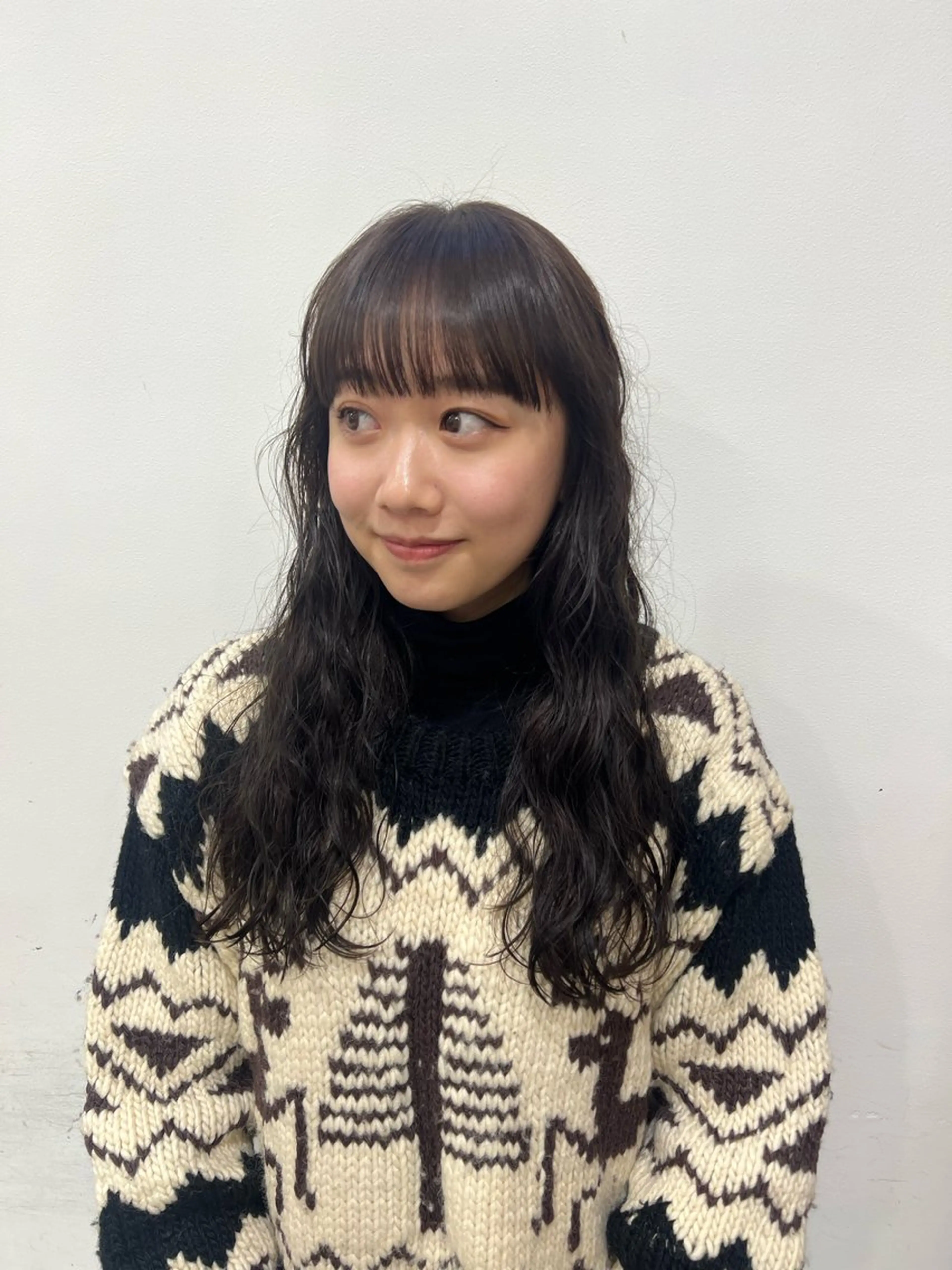 ロング カラー ヘアカラー トリートメント ヘッドスパ ヘアセット 🎀レイヤー/ カラー🐕‍🦺anのヘアスタイル