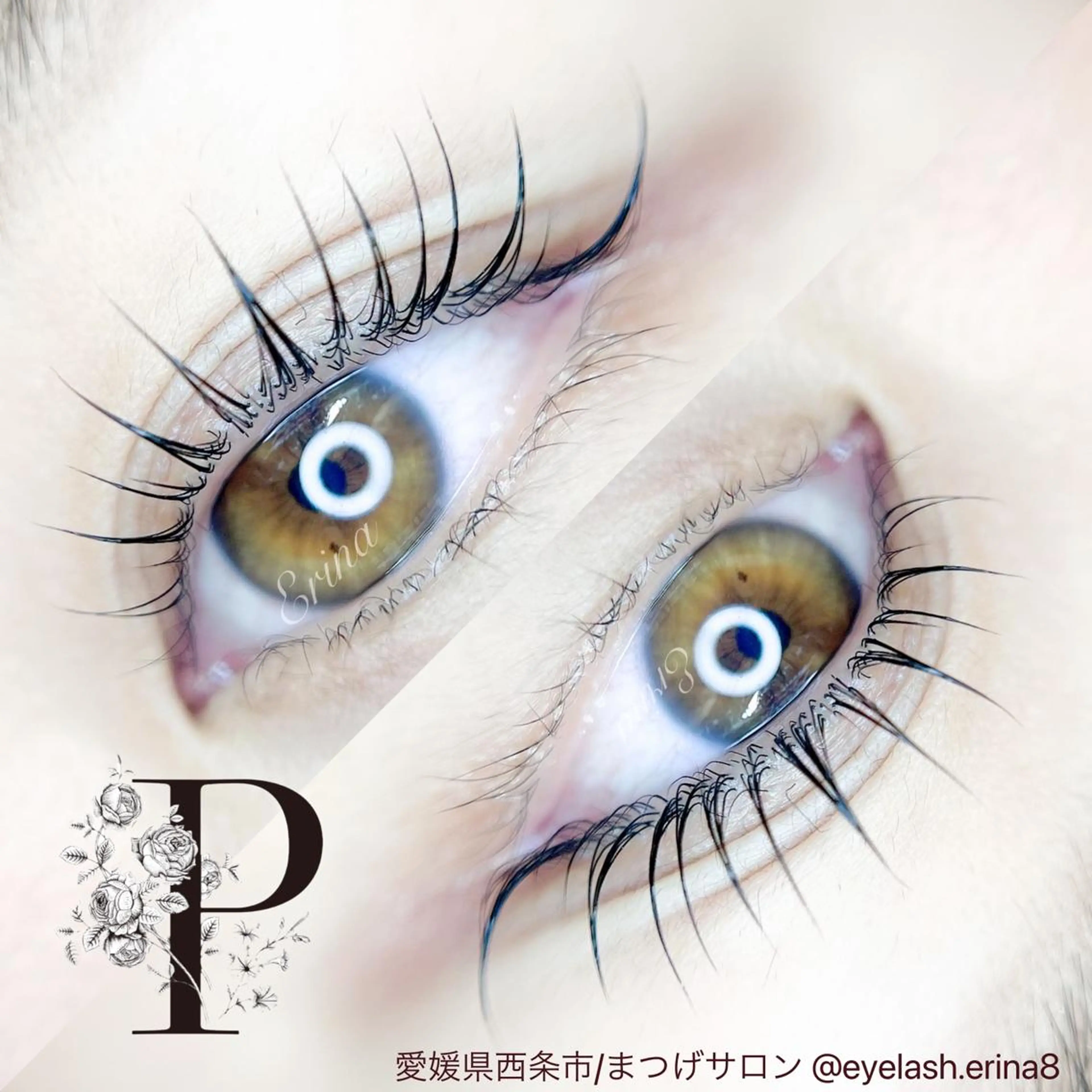 マツエク・マツパ Dimples所属・Dimples ERINAのマツエク・マツパデザイン