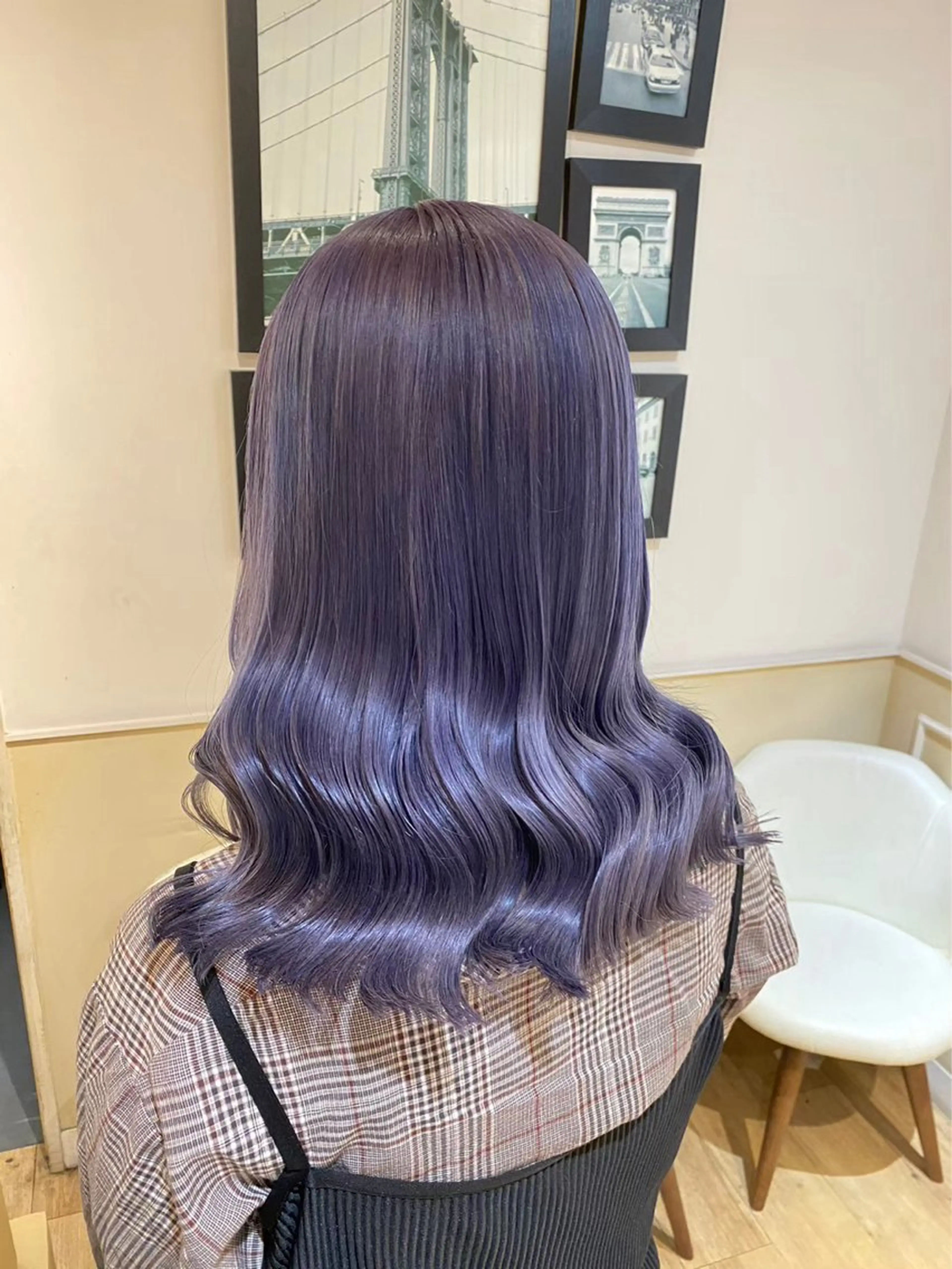 ロング カラー ヘアカラー トリートメント 髪質改善 /美髪矯正🫧ゆたかのヘアスタイル