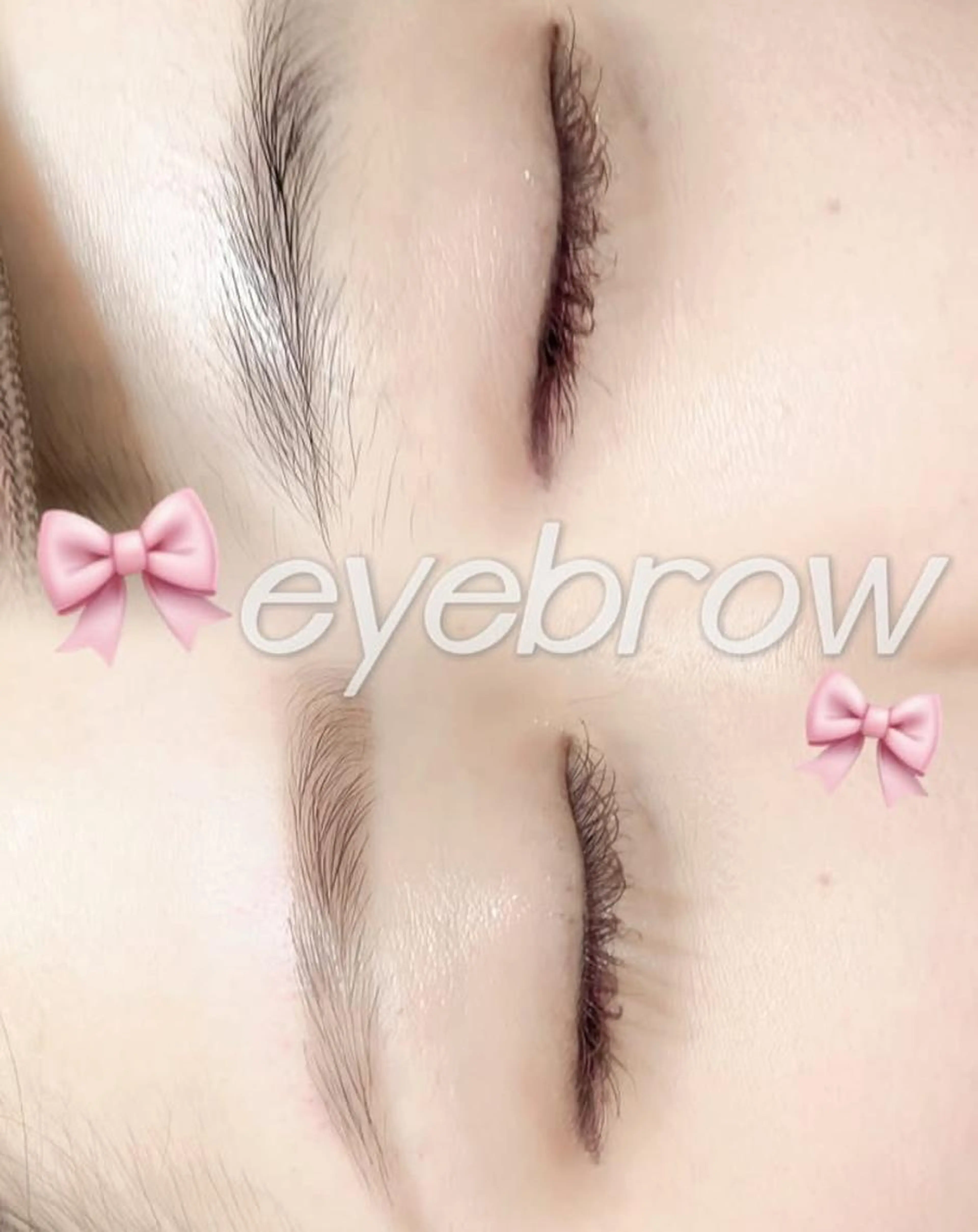 🤍ྀིU24ミニモ学割🤍ྀི美眉WAX脱毛＋間引き＋脱色カラー✨【アイブロウメイク込み】の写真