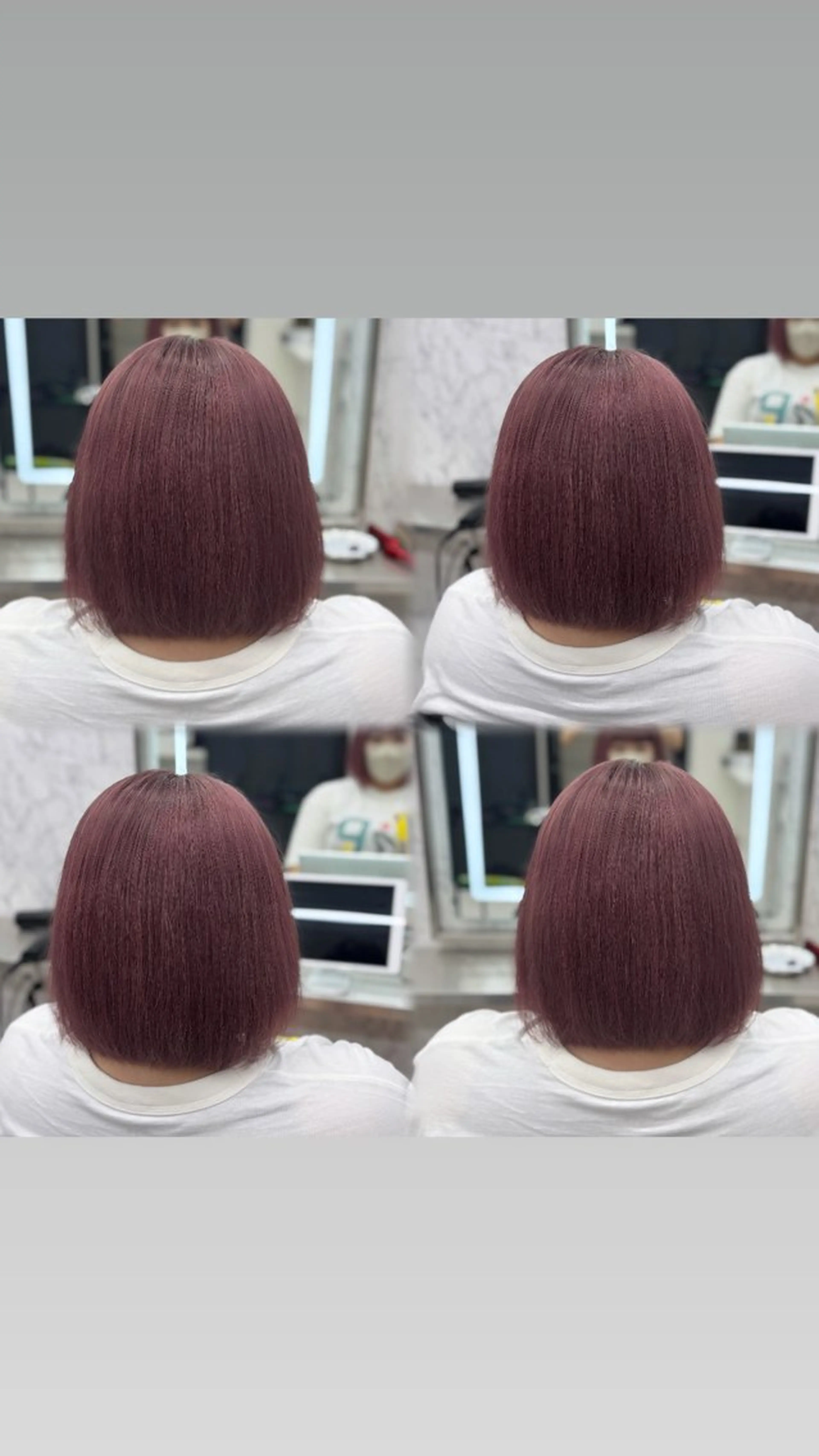 カラー ハイトーンカラー ヘアカラー JPCY MIRIYAのヘアスタイル