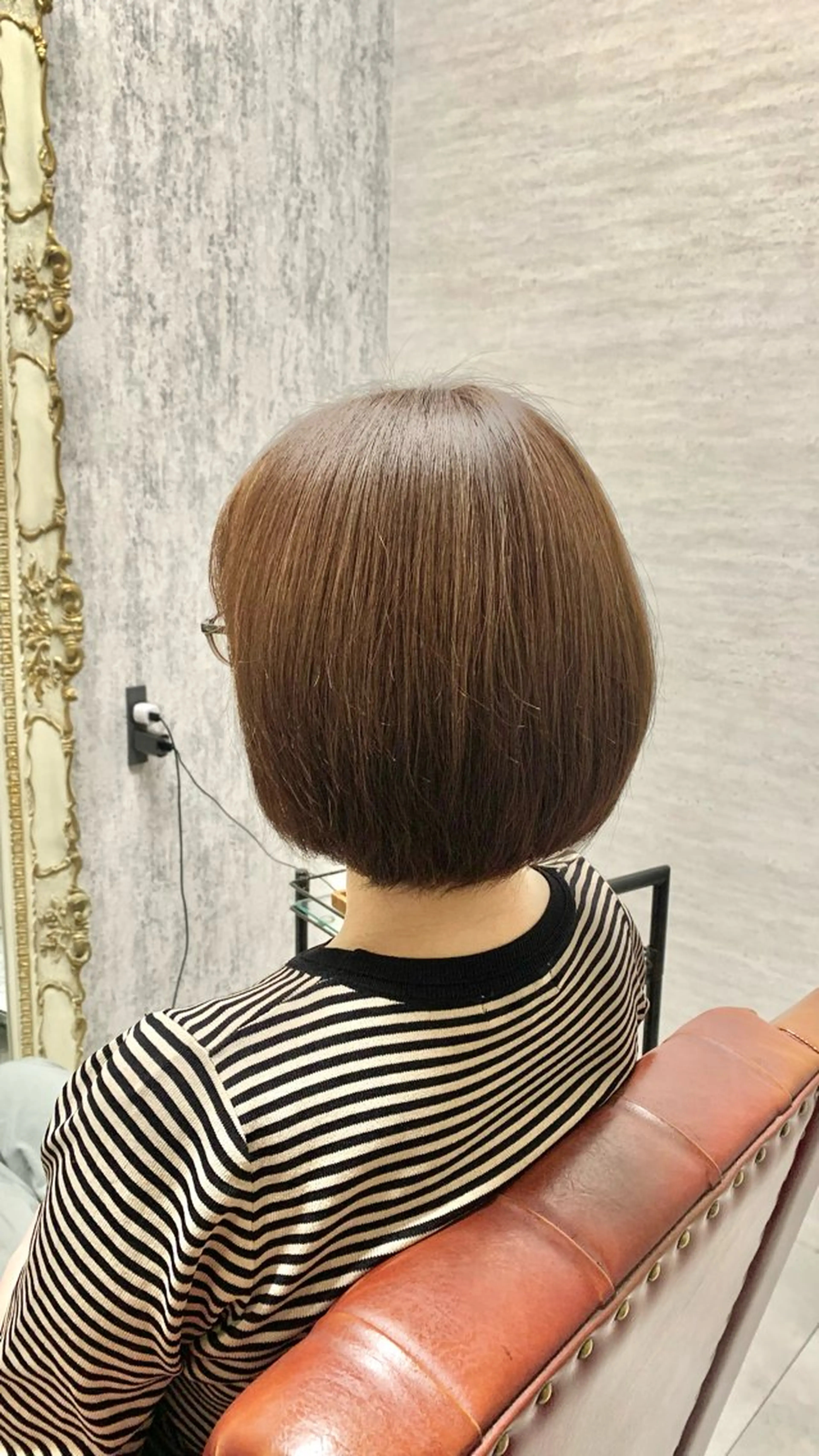 ショート ヘアカラー トリートメント 鈴木 まゆのヘアスタイル