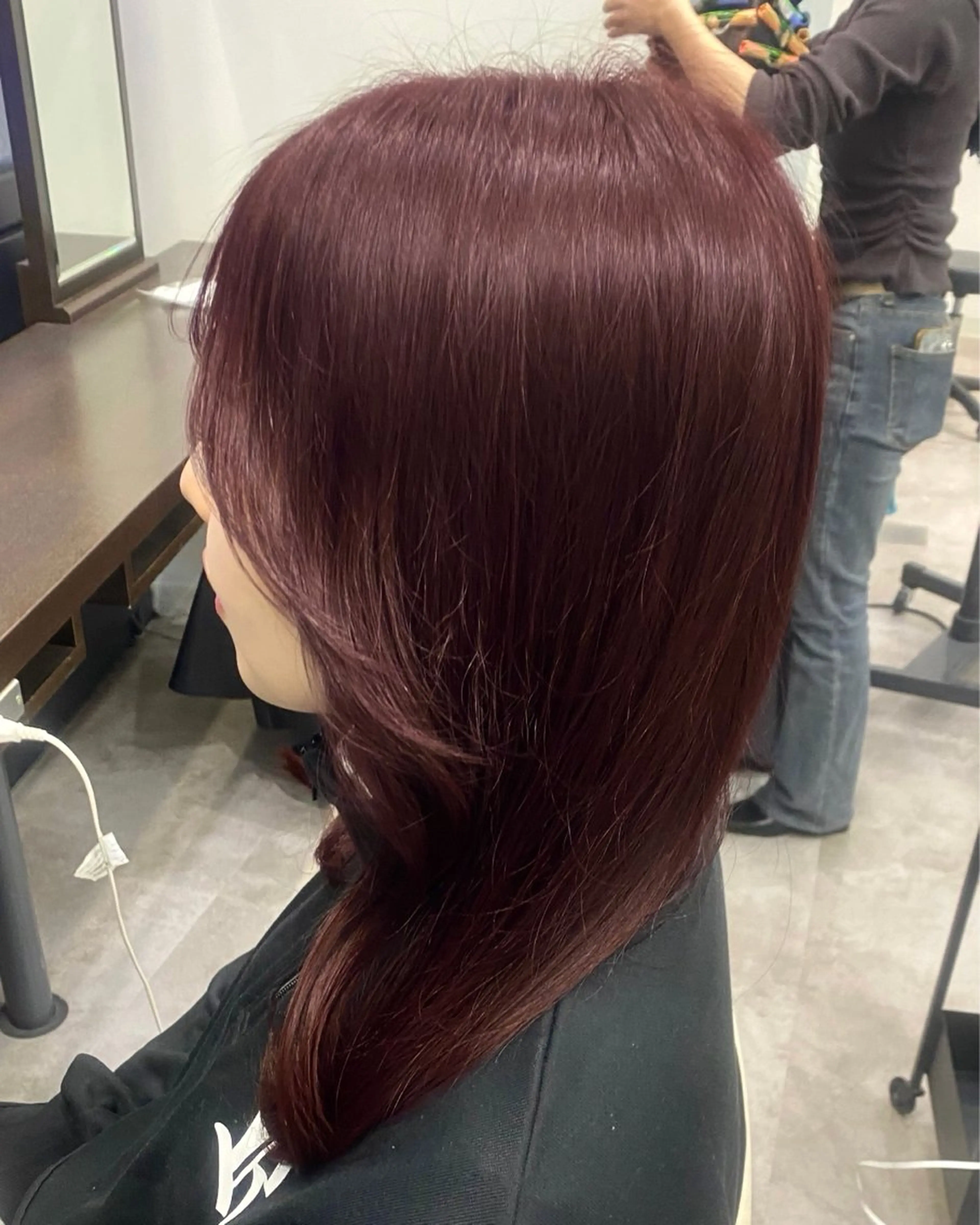 カラー ヘアカラー トリートメント ハイトーン/髪質改善 🩶SUZUKA🩶のヘアスタイル
