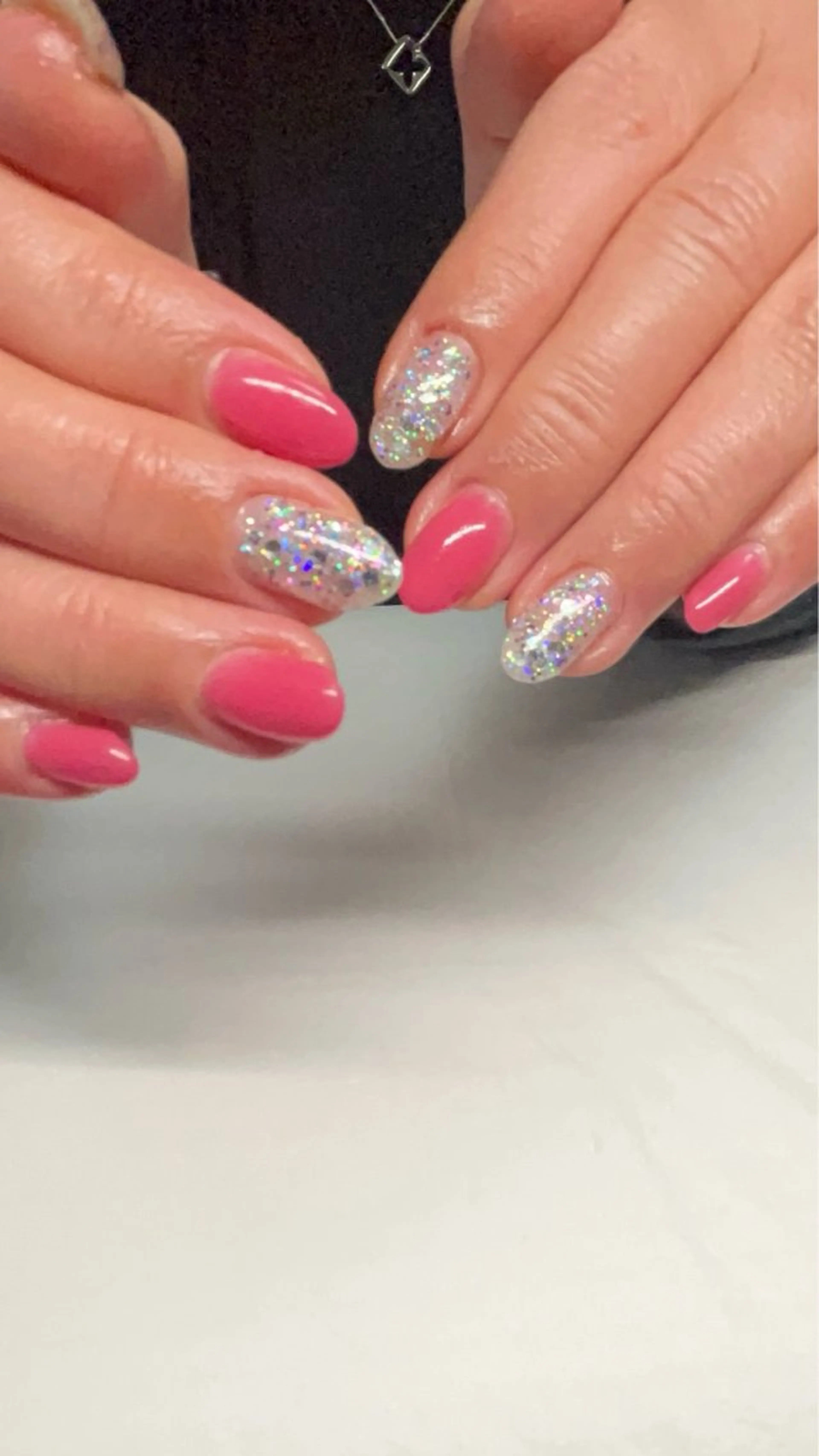 ネイル キラキラネイル ラメ(グリッター) ワンカラーネイル ハンドネイル Bell Nailのネイルデザイン