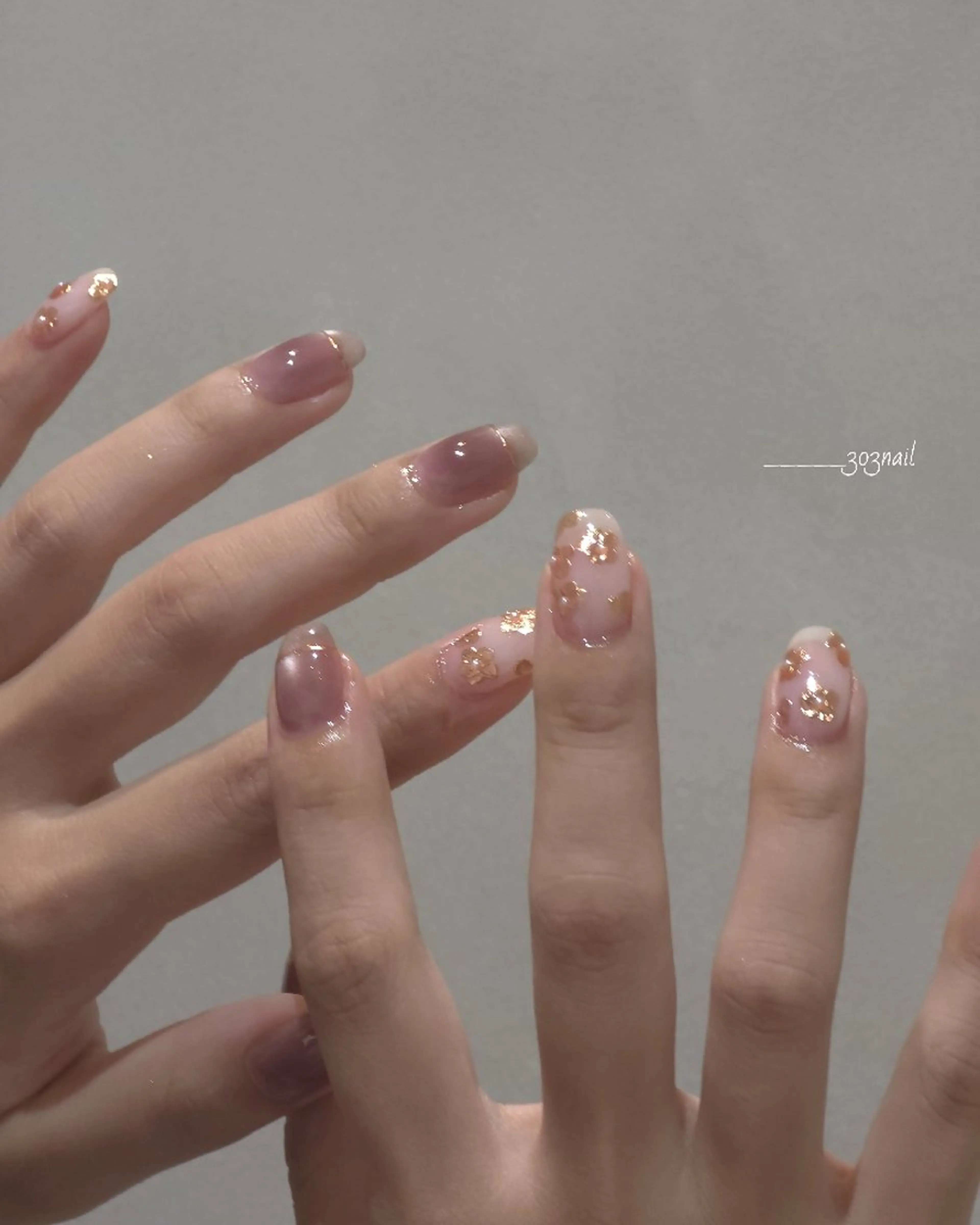 ネイル アートネイル ミラーネイル GO TODAY／_____303nail所属・303nail ⌇makotoのネイルデザイン