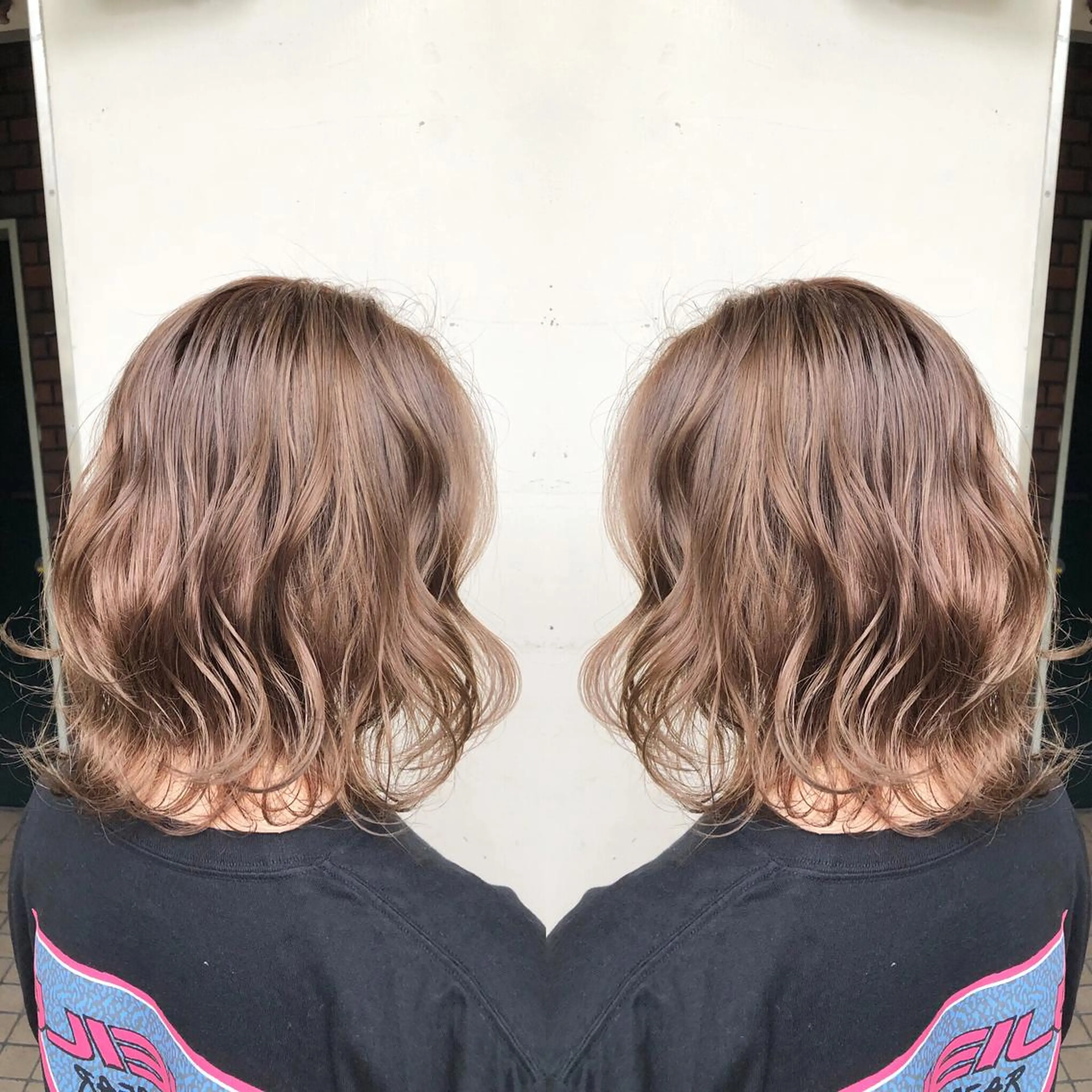 ショート カラー kr2s アメ村のヘアスタイル