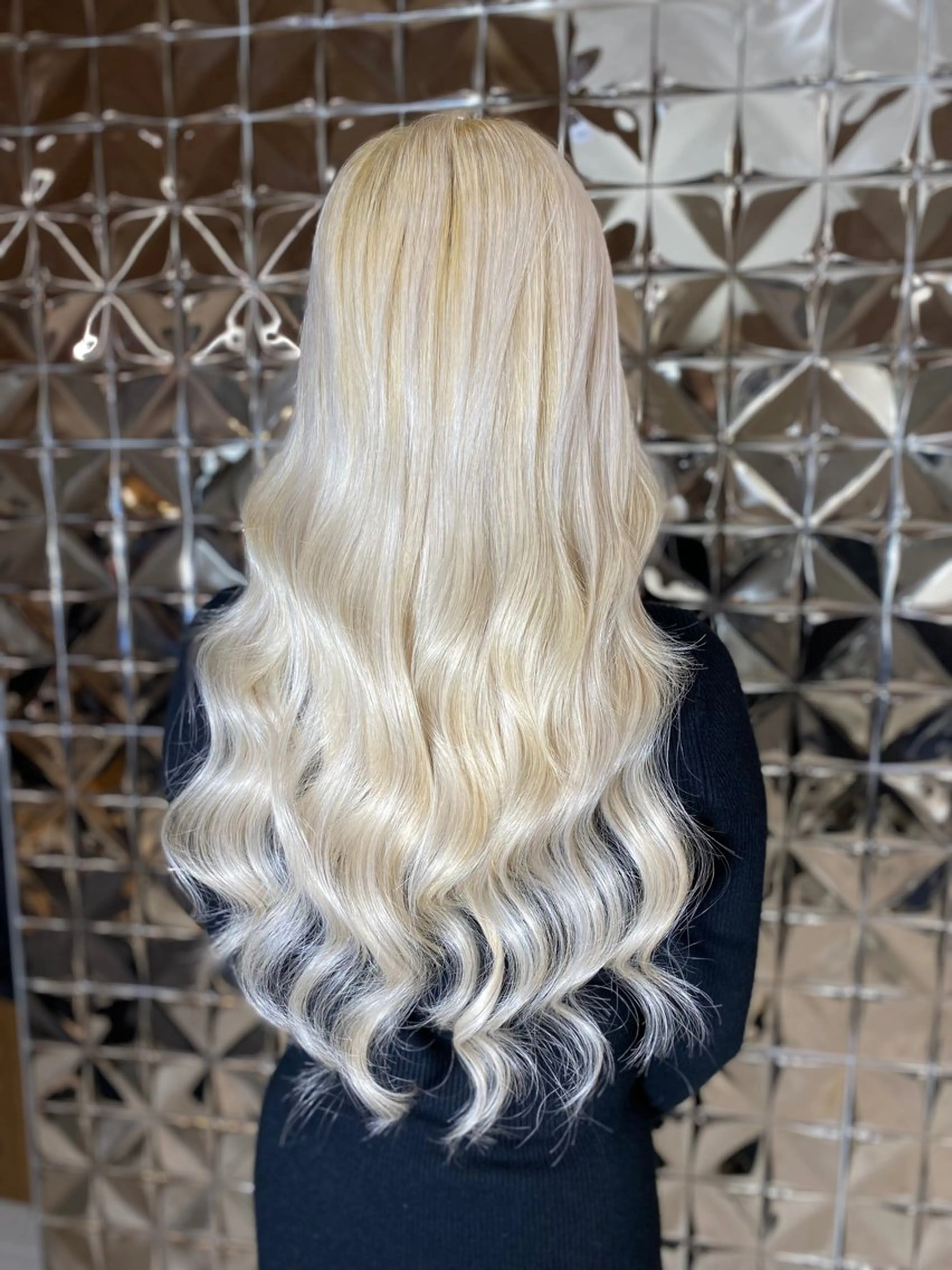 ロング シールエクステ エクステ 伸ばしかけ ロング りり りりのヘアスタイル
