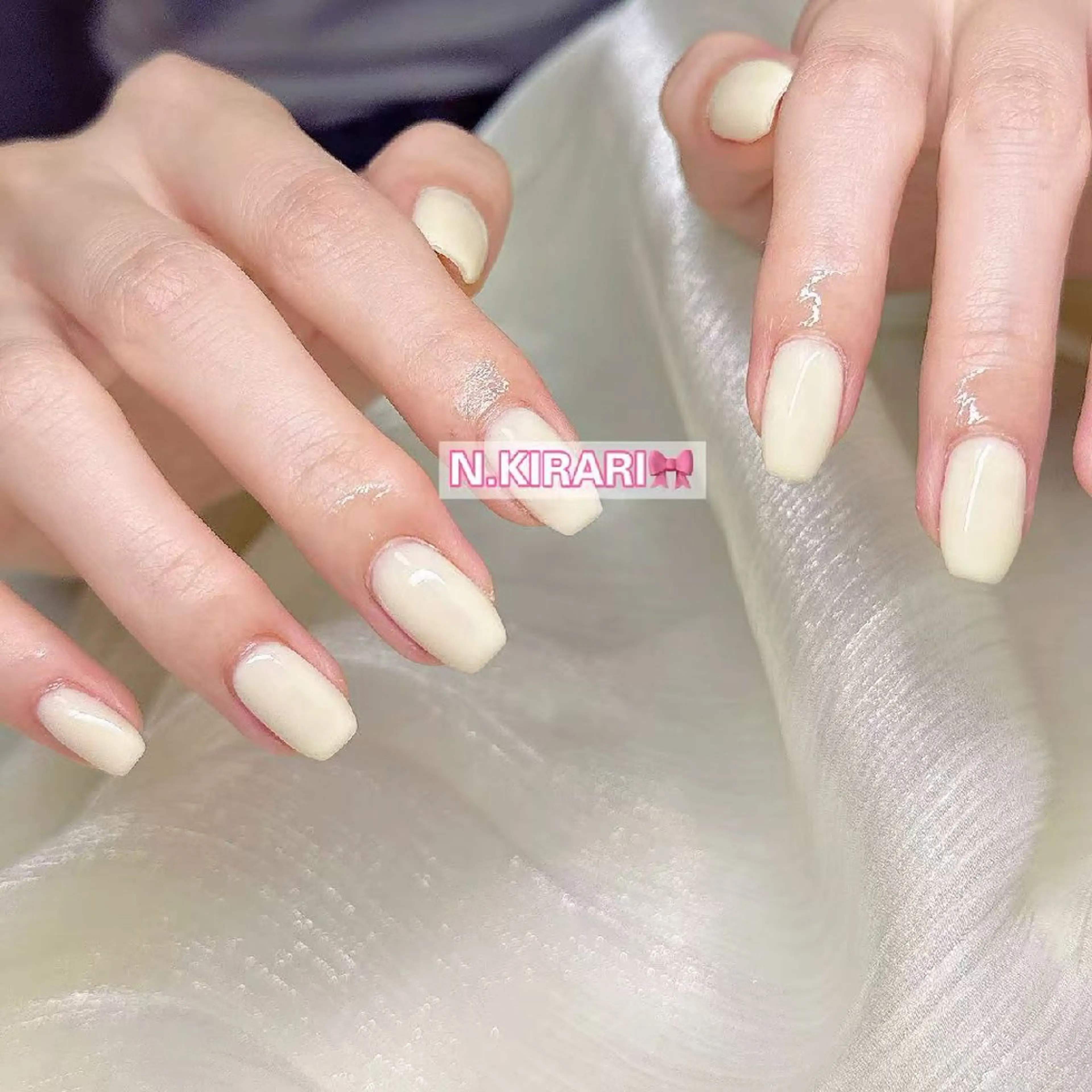 ネイル ハンドネイル ハンドケア N.KIRARI nail salon所属・N.KIRARI_ ユズのネイルデザイン