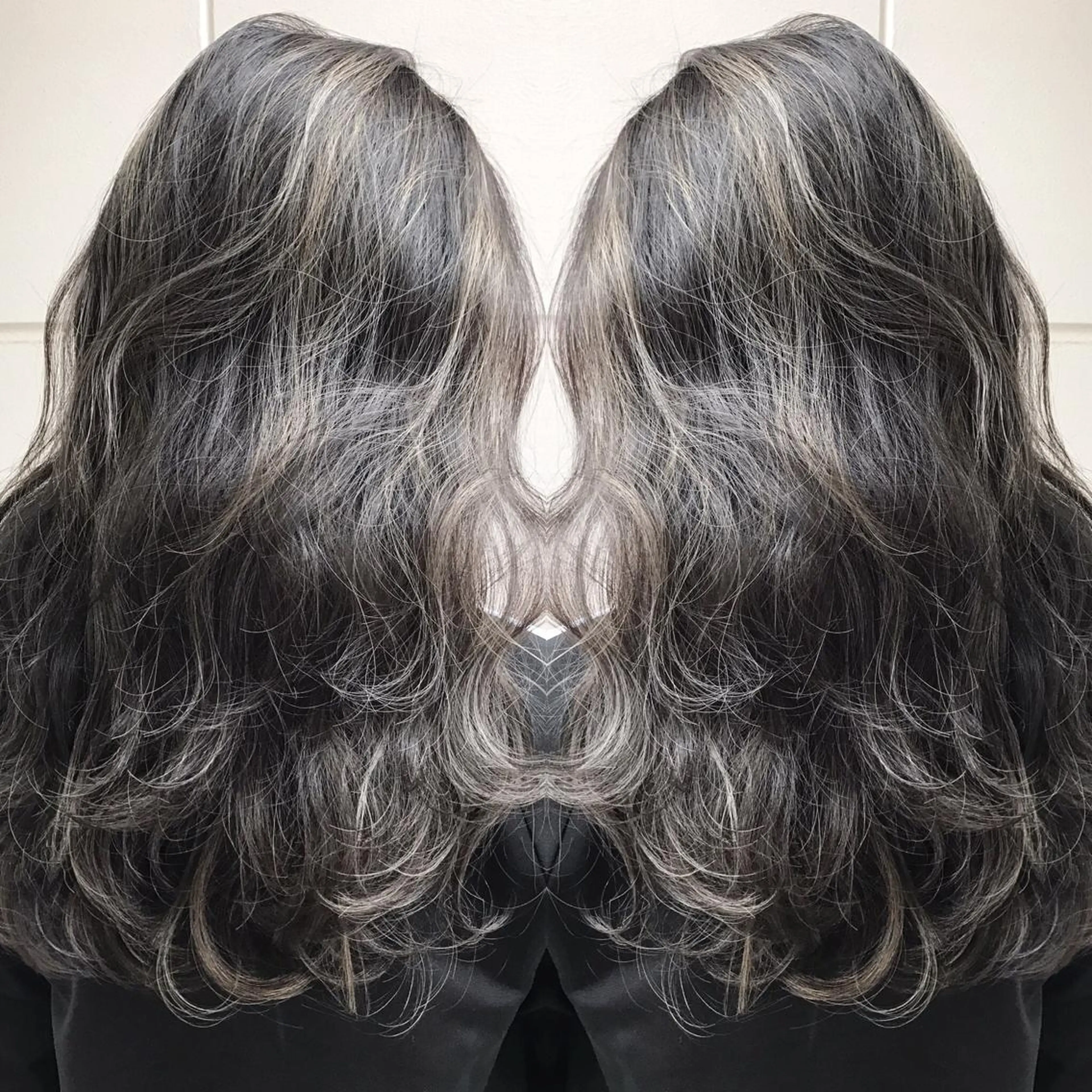 ロング カラー ヘアアレンジ ヘアカラー トリートメント BANK'S hair所属・💐ケラチン 髪質改善寺坂雄飛💐のヘアスタイル