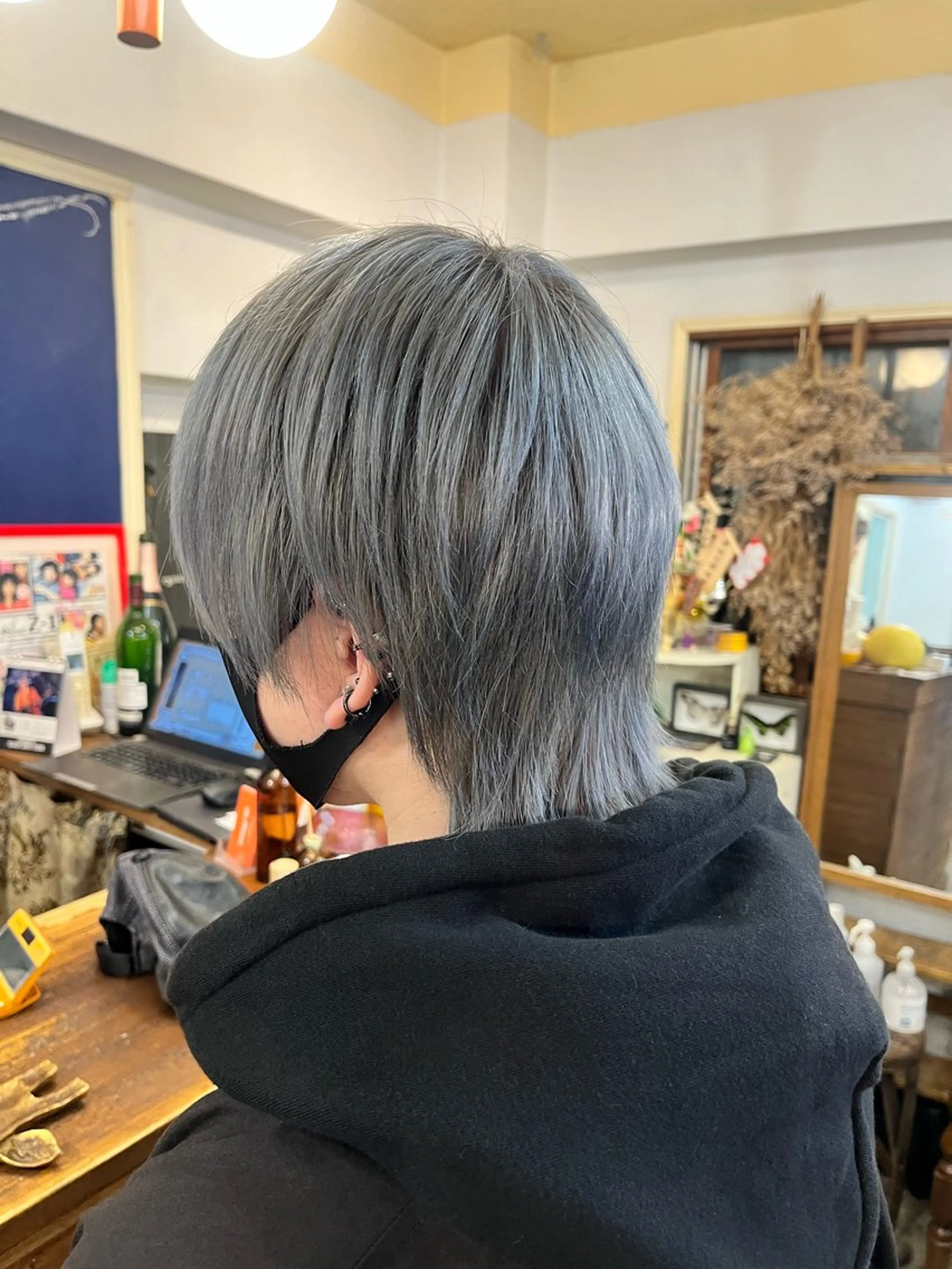 ショート カラー ダブルカラー シルバー ヘアカラー トリートメント 🦋ニュアンスカラー mary's🦋原宿のその他イメージ
