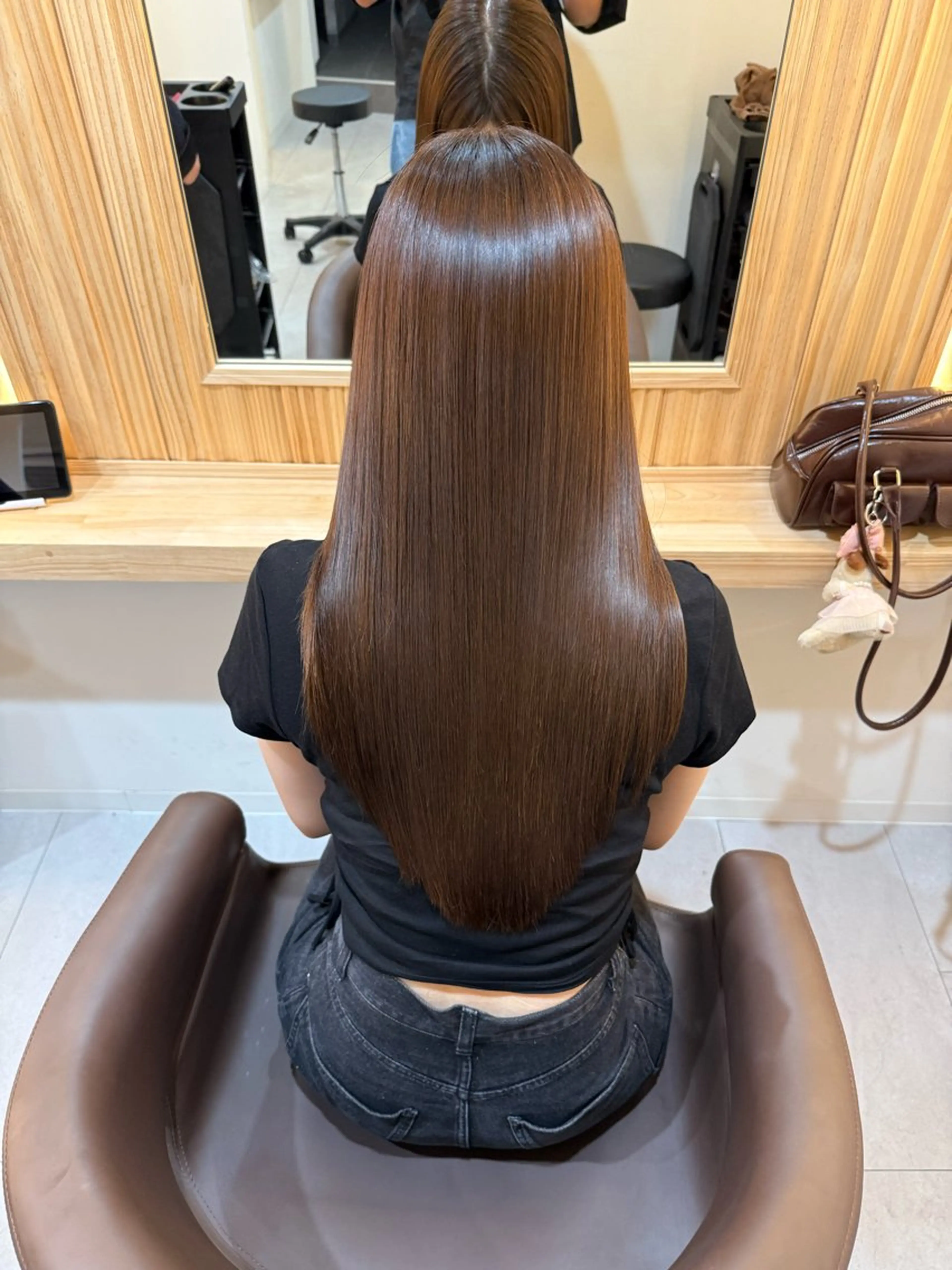 ロング 髪質改善 トリートメント attrait南堀江所属・絹髪矯正髪質改善 KAISEIのヘアスタイル