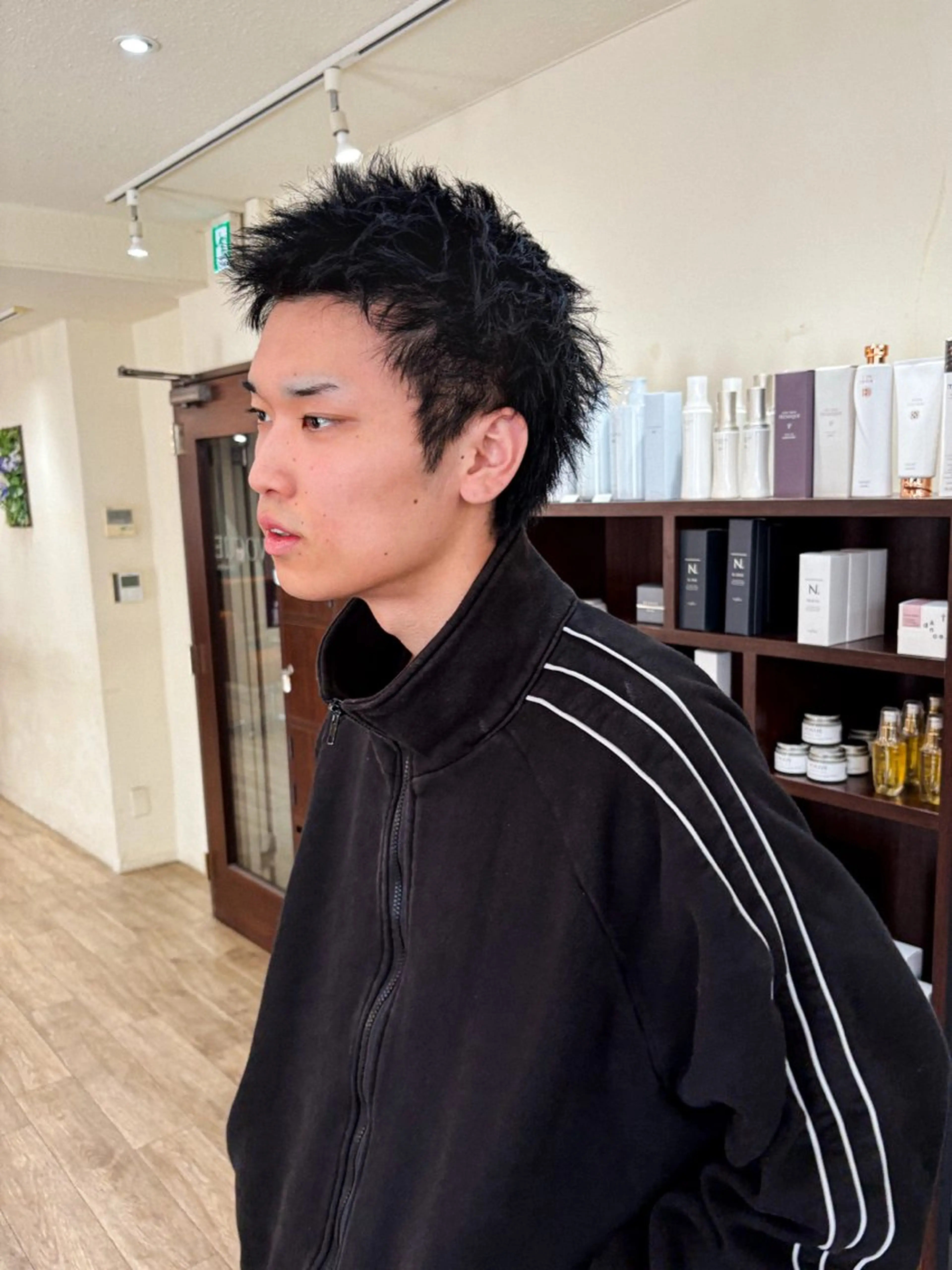 ショート メンズ カット 【レイヤー/パーマ】 宮本　泰周のヘアスタイル