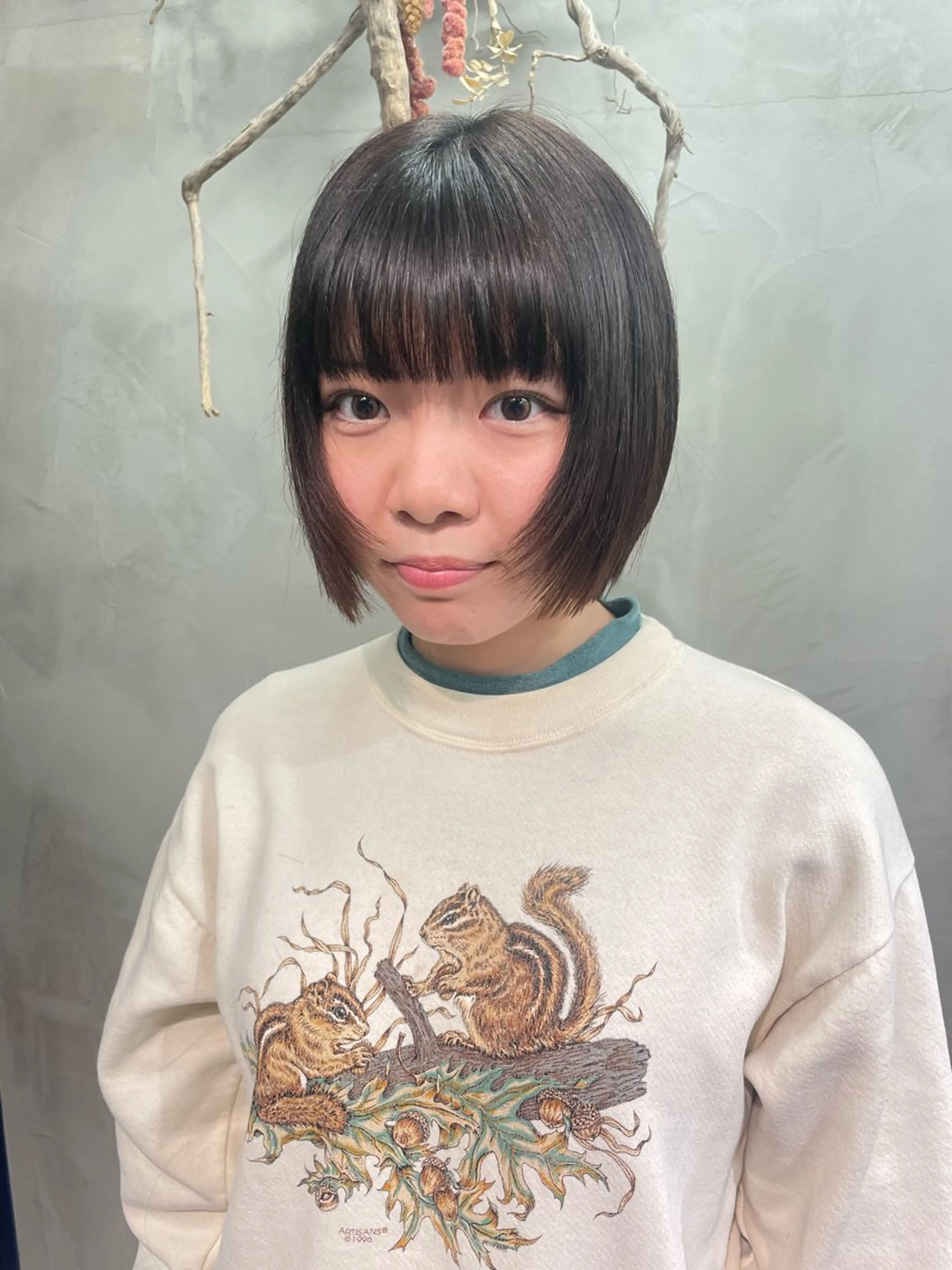 ショート 長野 温佳のヘアスタイル