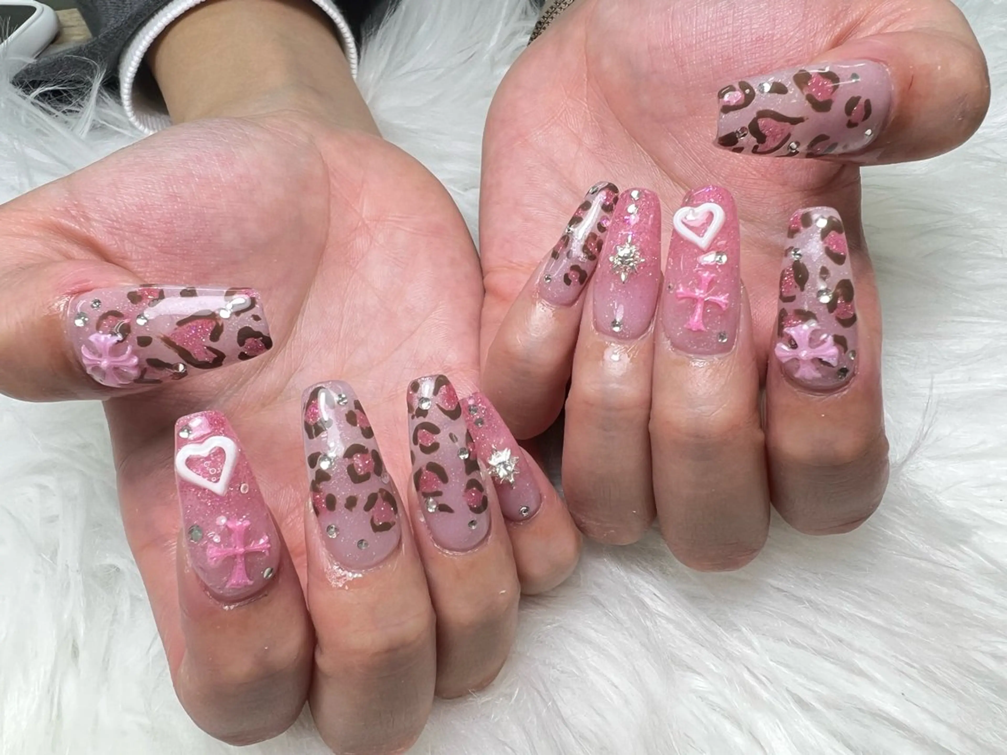 ネイル ハンドネイル Mana‪ ‪·͜· ❤︎‬のネイルデザイン