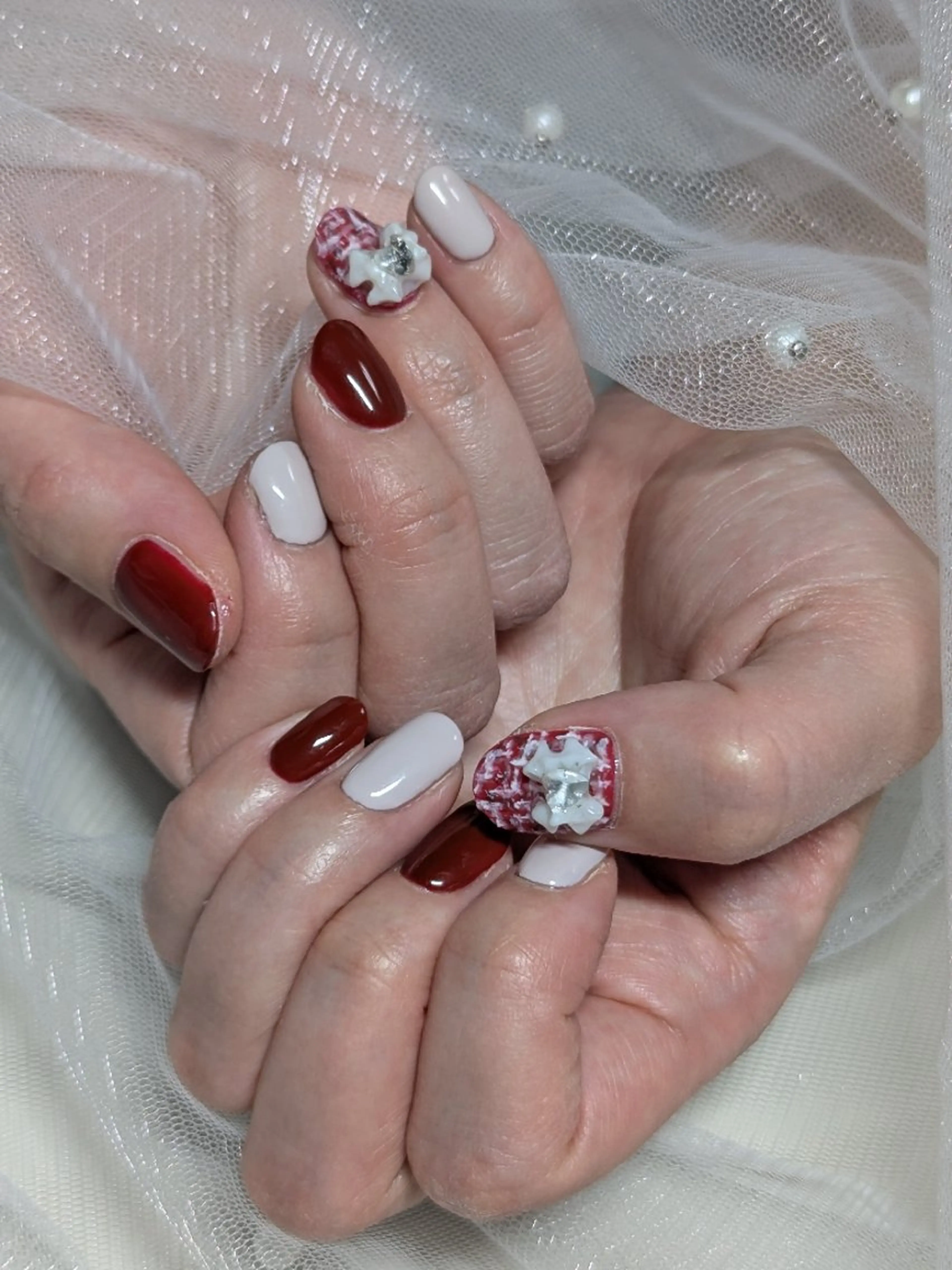 ネイル ツイードネイル ハンドネイル KANON所属・☆ KANON☆のネイルデザイン