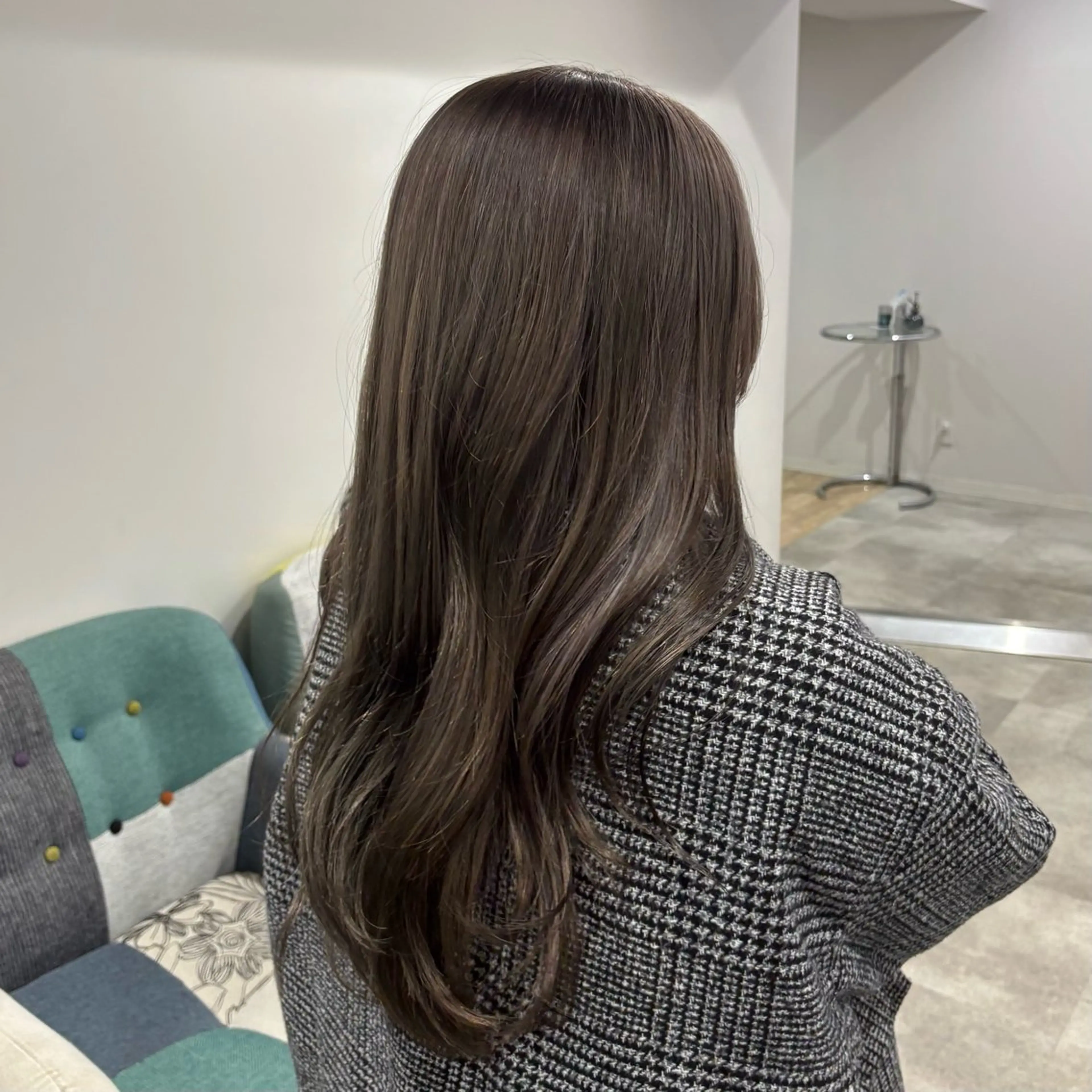 ロング カラー カット ヘアカラー ブリーチ無しダブル カラー / LINAのヘアスタイル