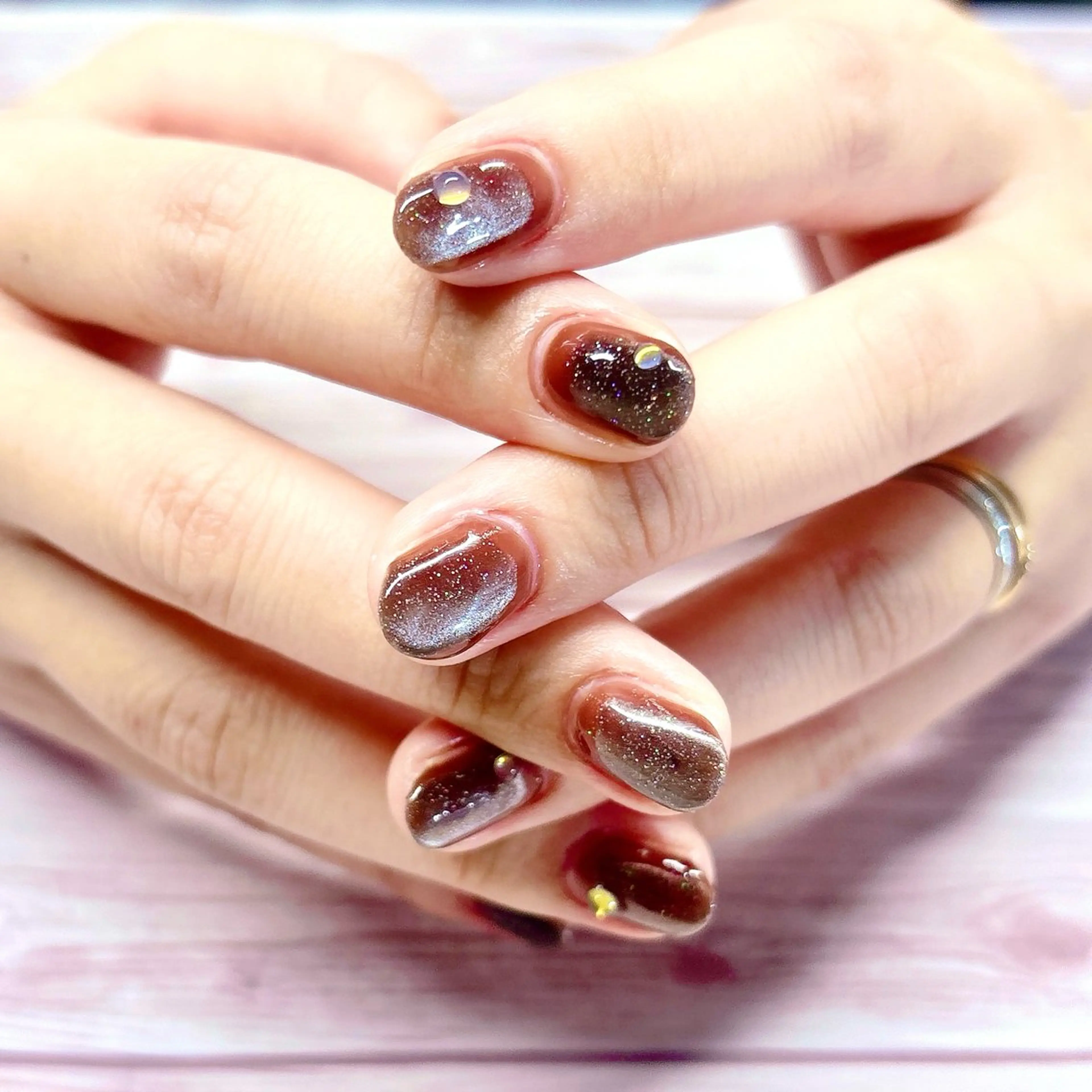 ネイル アートネイル シンプルネイル MYu Beauty Salon  MAIのネイルデザイン