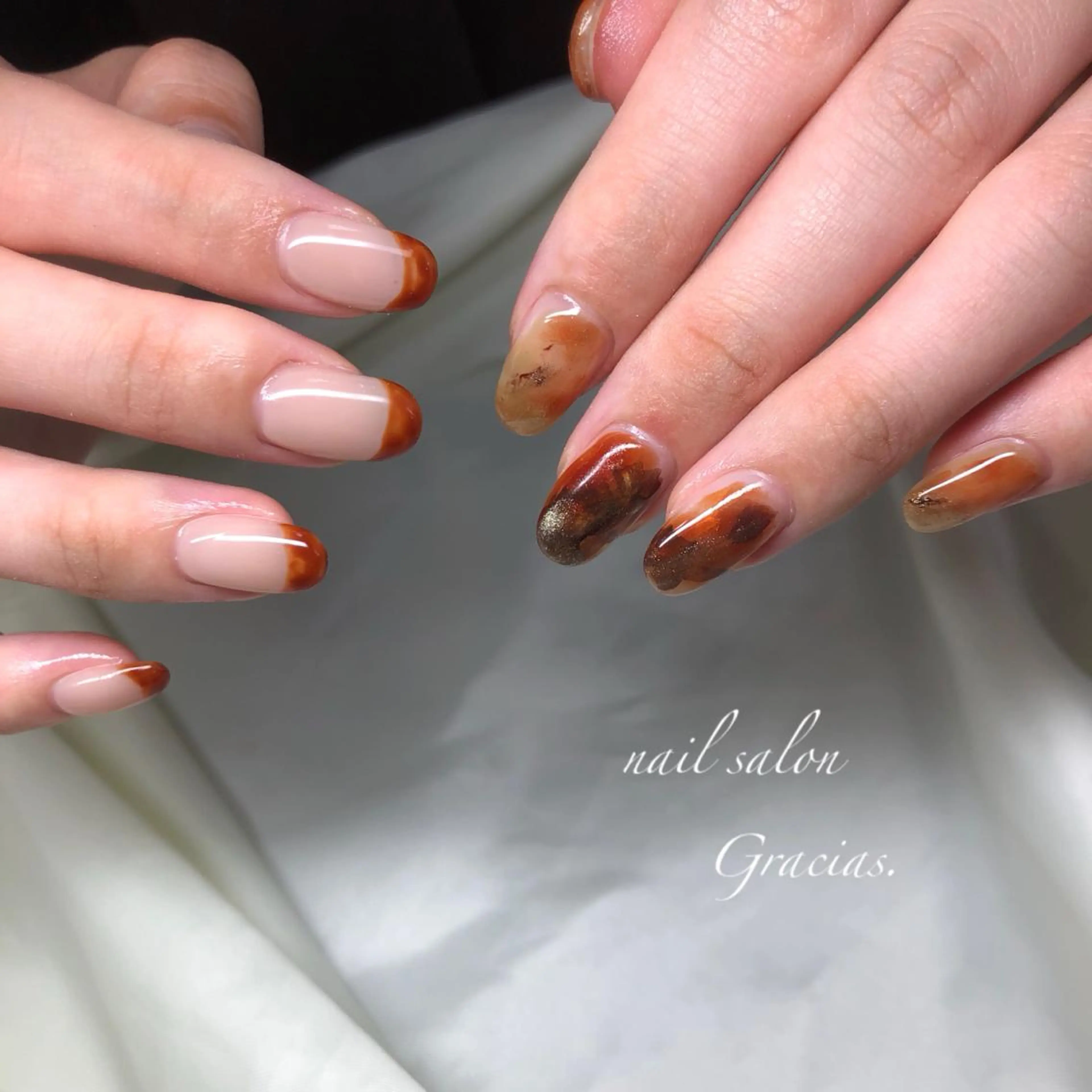 ネイル ハンドネイル Gracias. rieのネイルデザイン