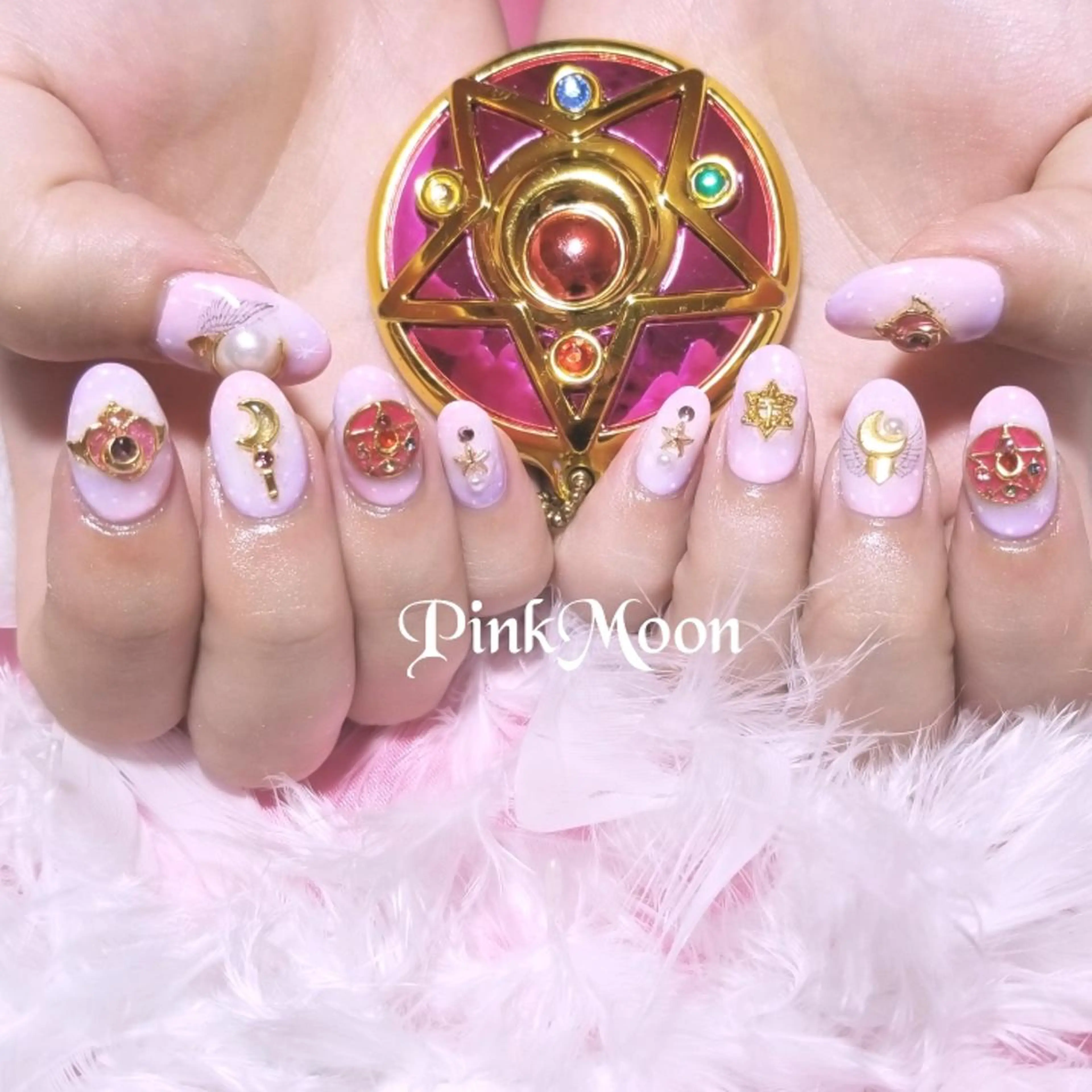 ネイル その他(ネイル) PinkMoon Nozomiのネイルデザイン