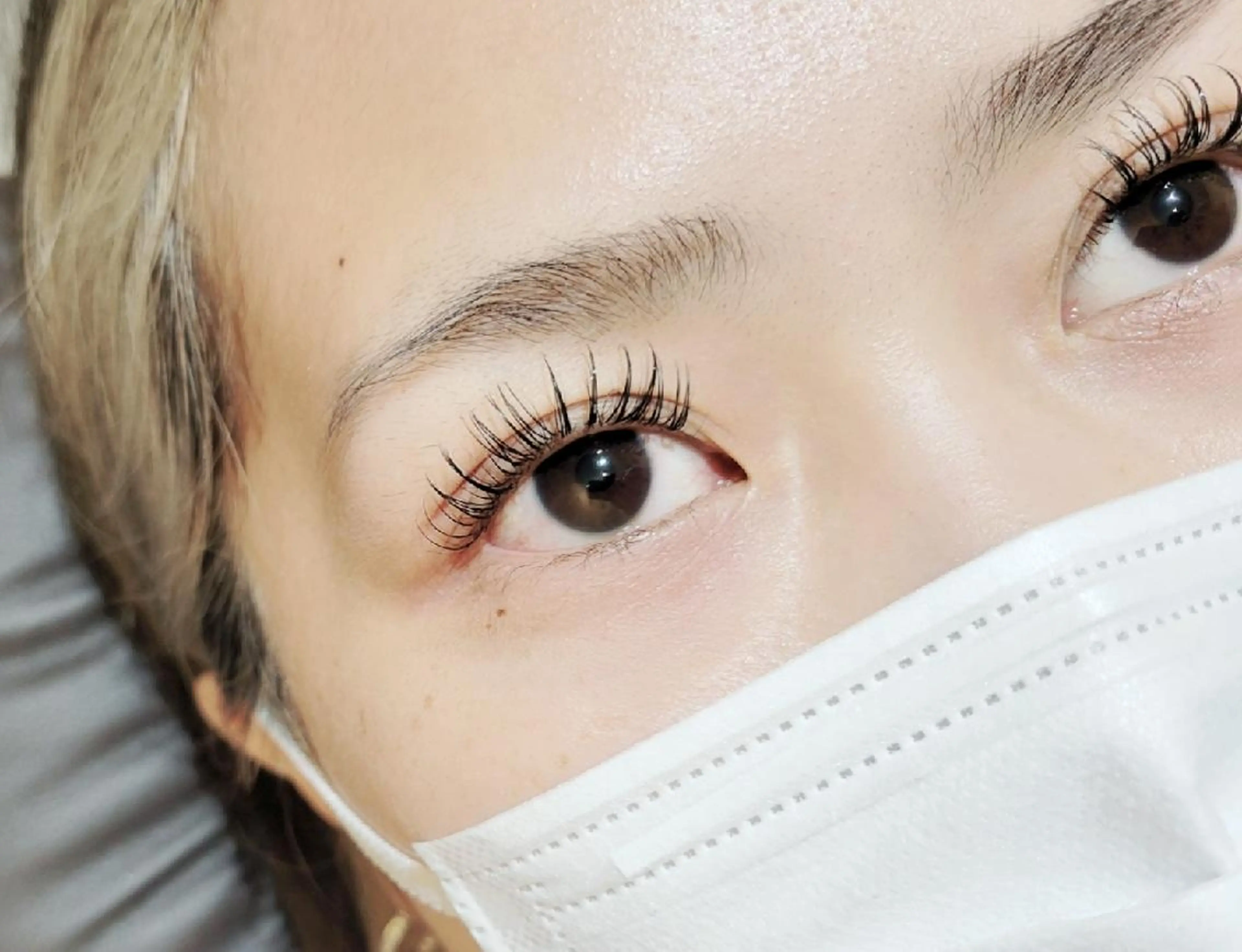 マツエク・マツパ まつげパーマ 💜bora .のネイルデザイン