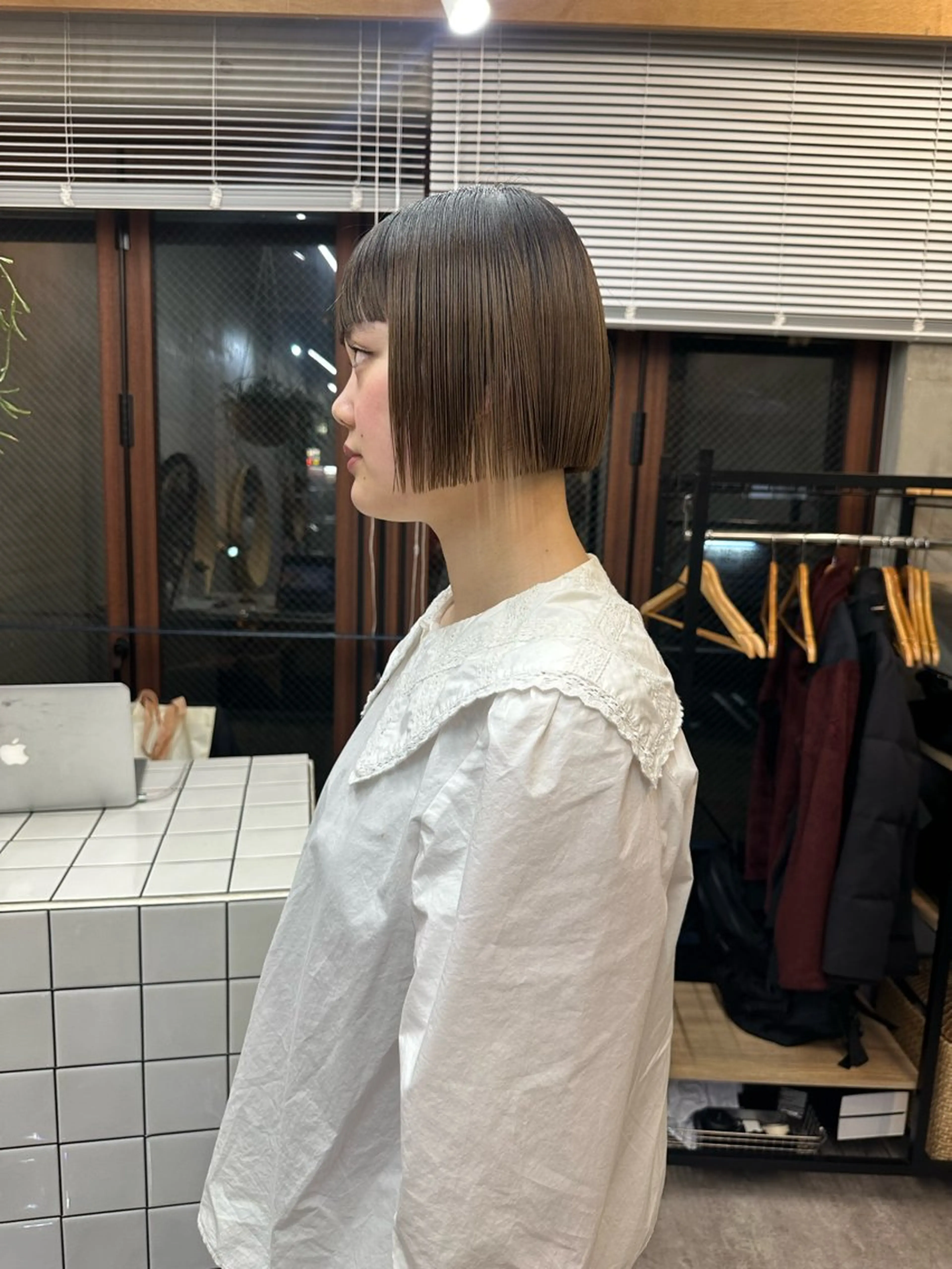 ショート カラー ボブ カット SALT WATER　恵比寿所属・レイヤーカット💫 ／HARUKA🎀のヘアスタイル