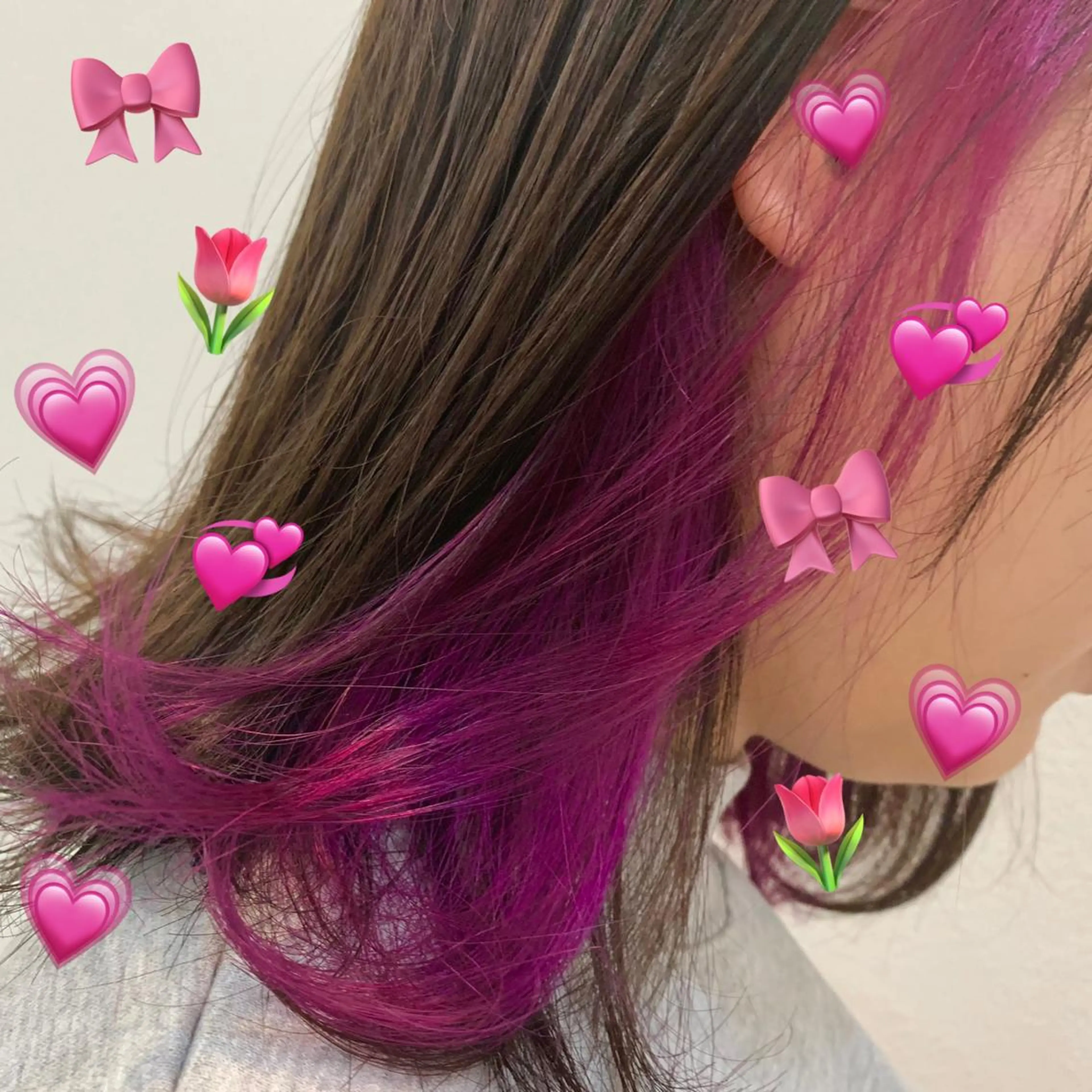 ミディアム カラー 【髪質改善特化】 艶髪/透明感カラーのヘアスタイル