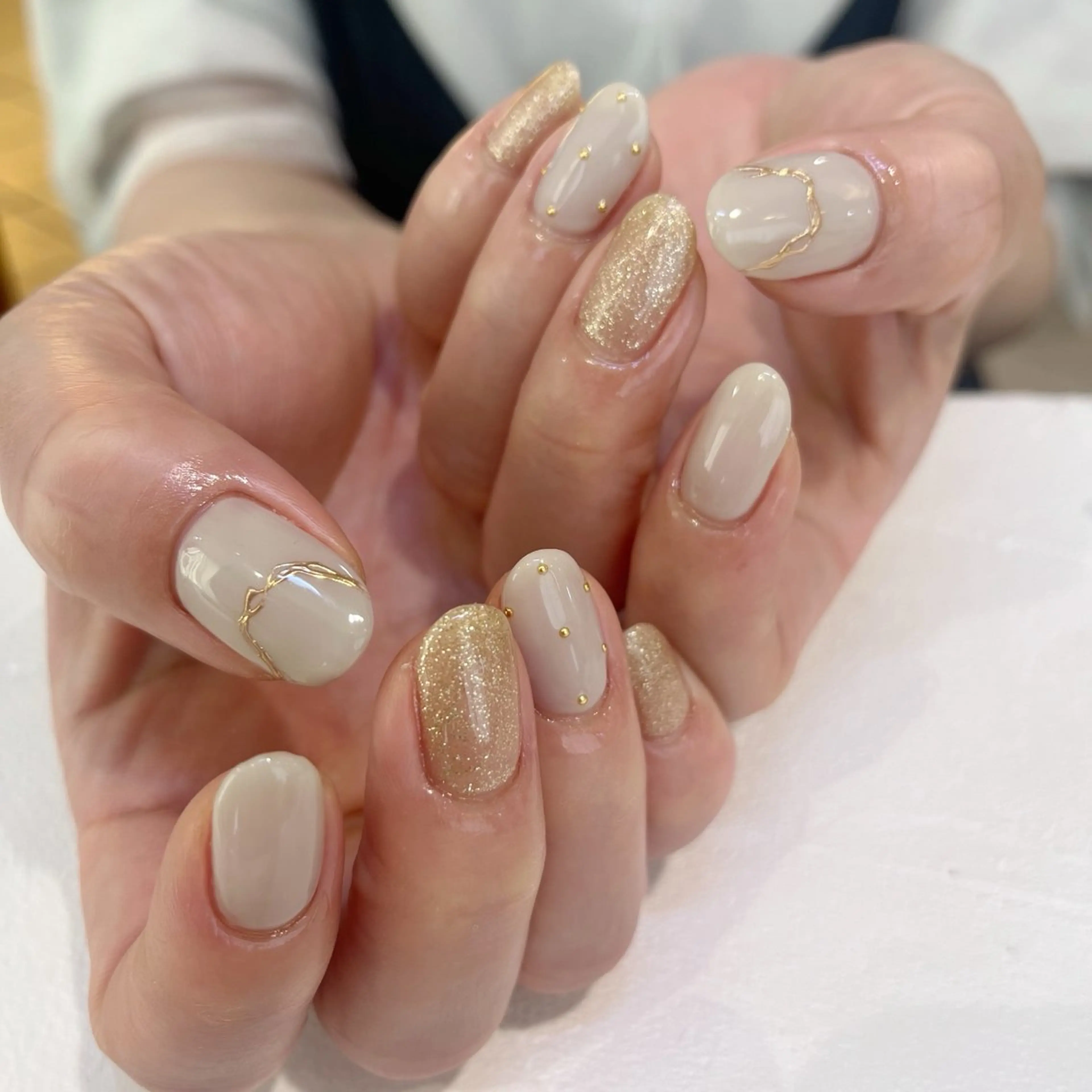 ネイル ハンドネイル 鈴木 里奈のネイルデザイン