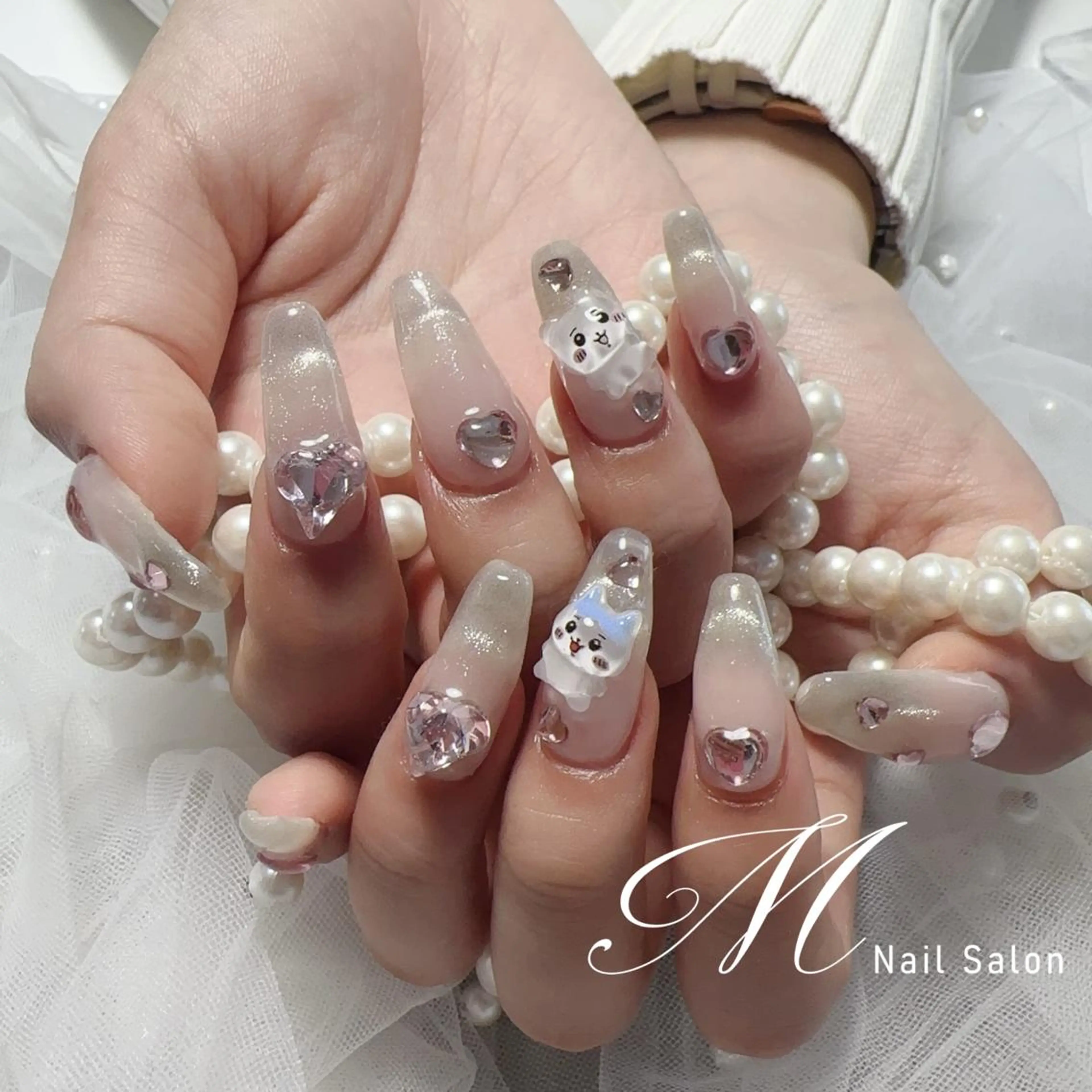 ネイル M✨長さだし専門 85%OFF中✨のネイルデザイン