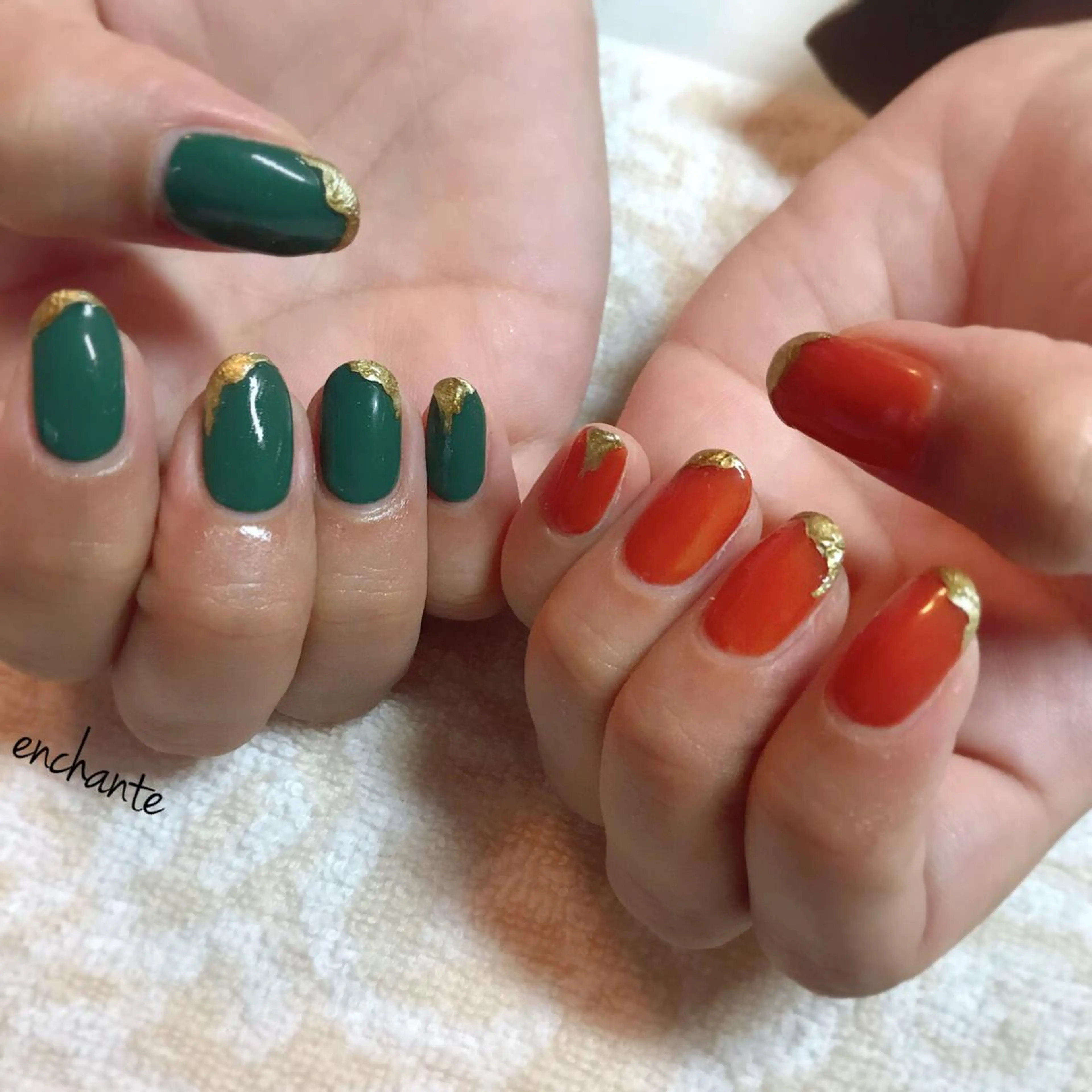 ネイル アンシャンテ所属・enchante 自由が丘のネイルデザイン