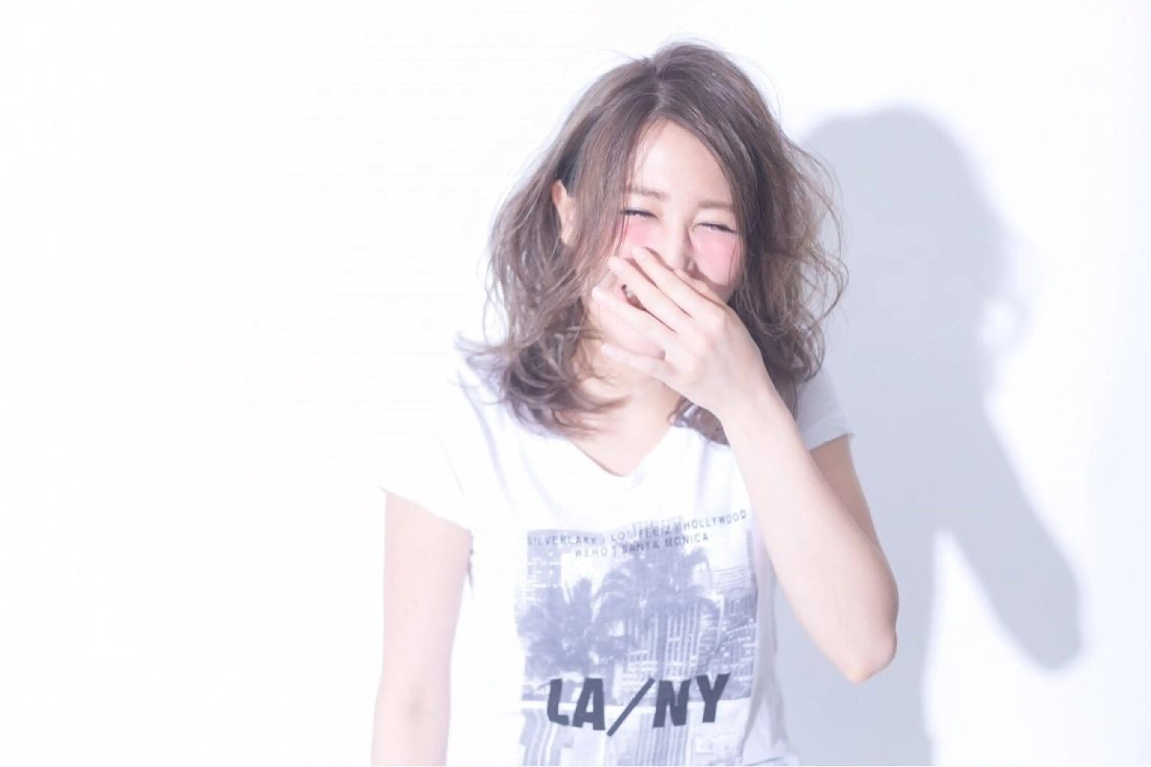 ミディアム カラー パーマ ヘアアレンジ メンズ キッズ ネイル マツエク・マツパ アティリー 西梅田のヘアスタイル