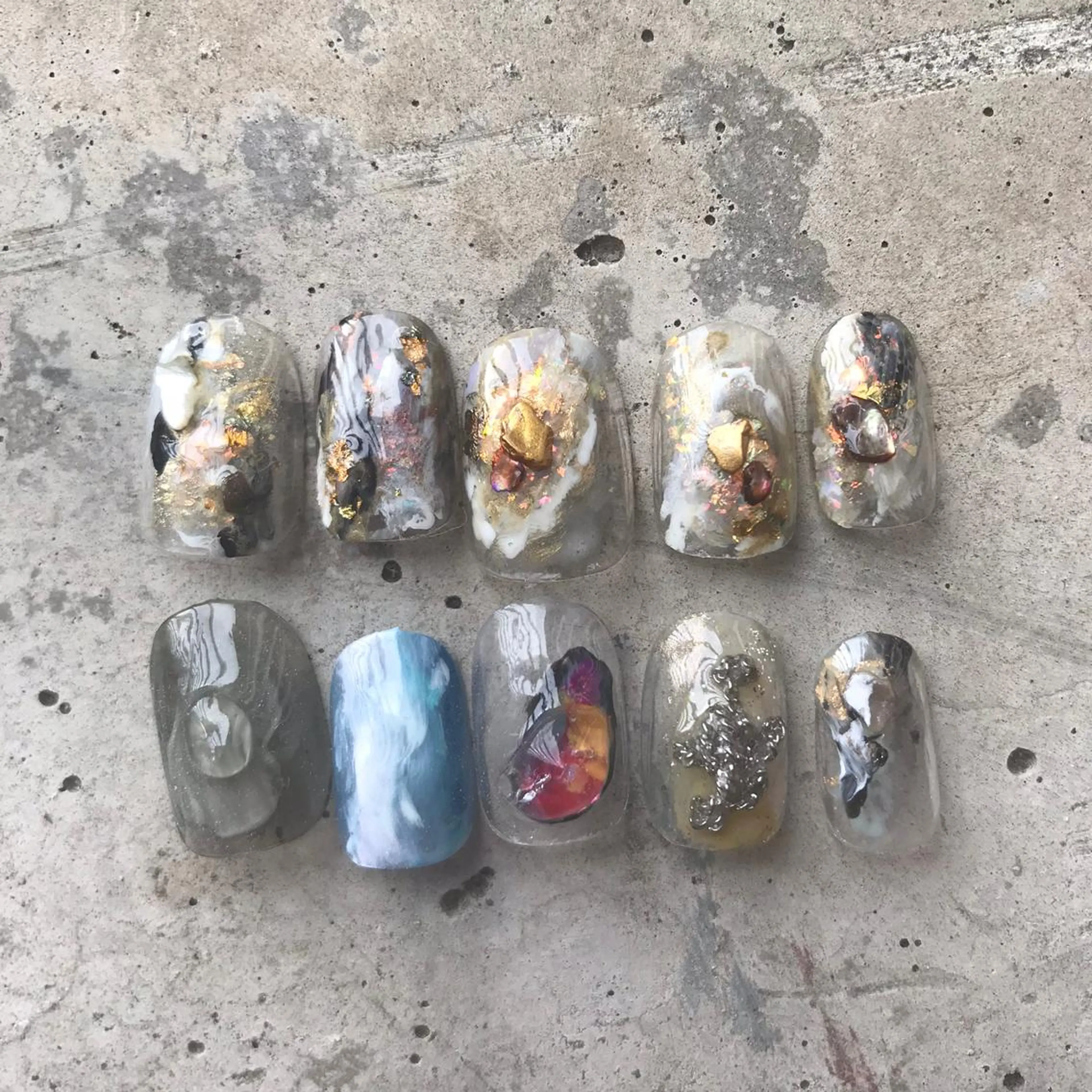 ネイル ハンドネイル go today sharesalon所属・M misakiのネイルデザイン