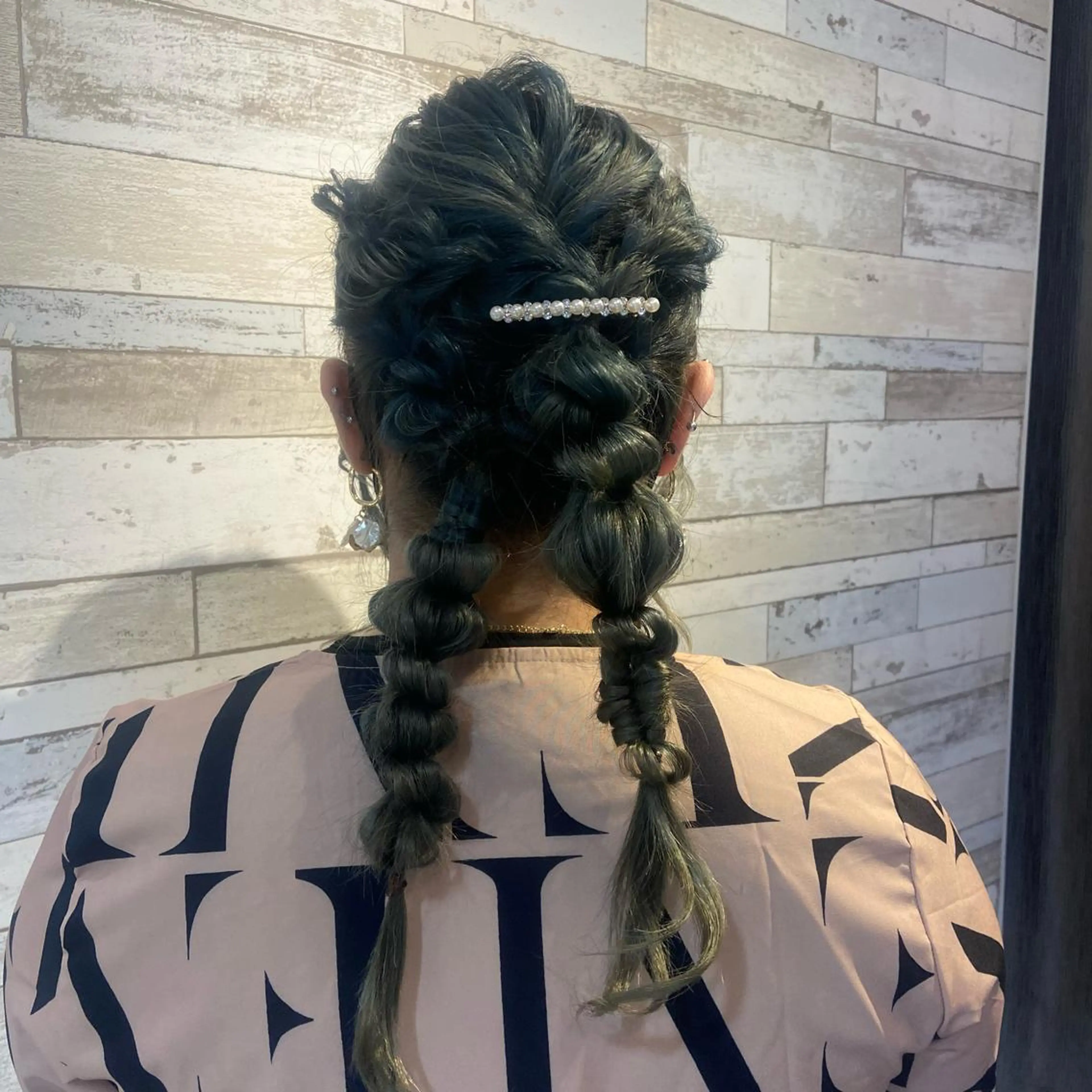 ヘアアレンジ ヘアセット ボブカット/アレンジ /さきのヘアスタイル