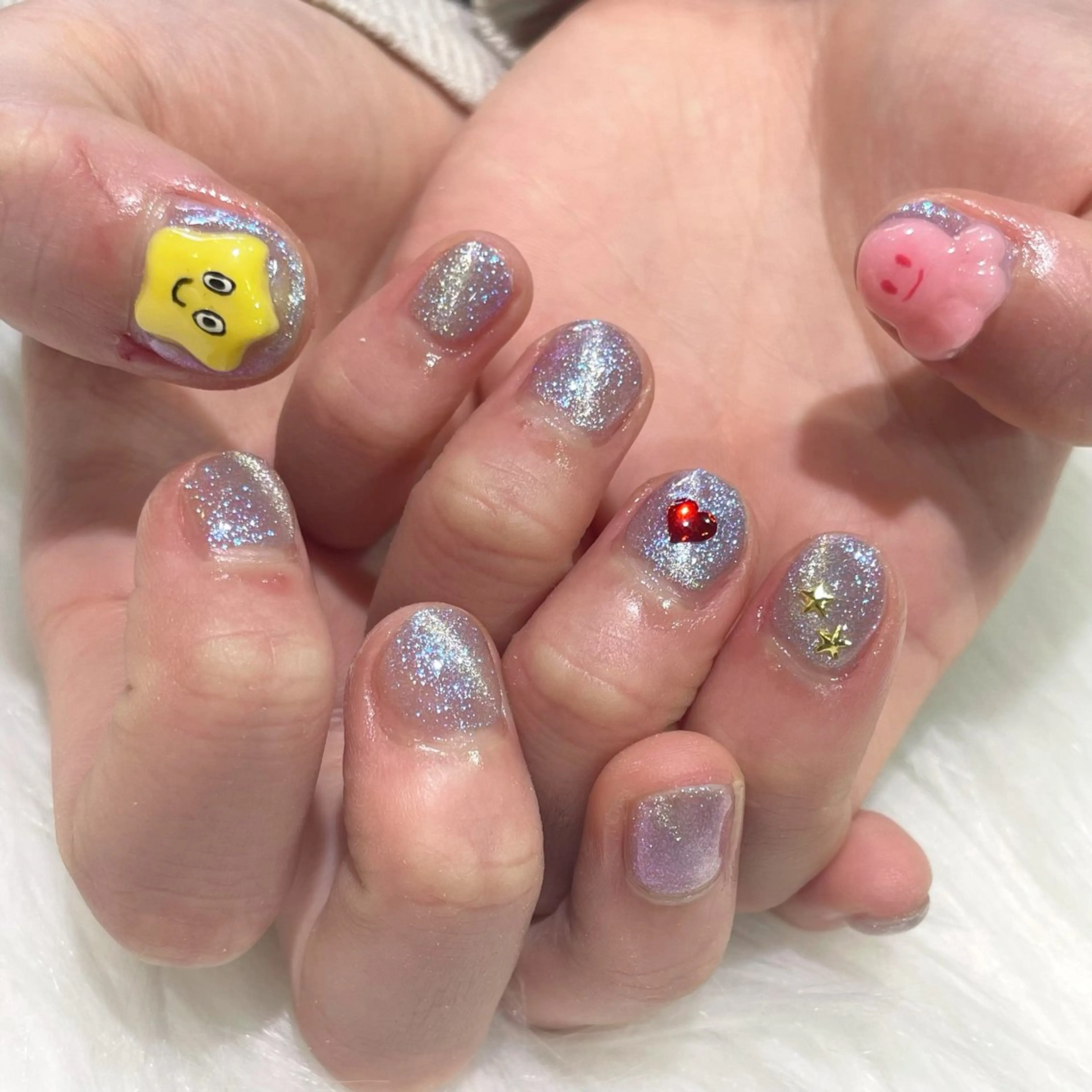 ネイル マグネットネイル ハンドネイル jujur HARUKA🌸のネイルデザイン