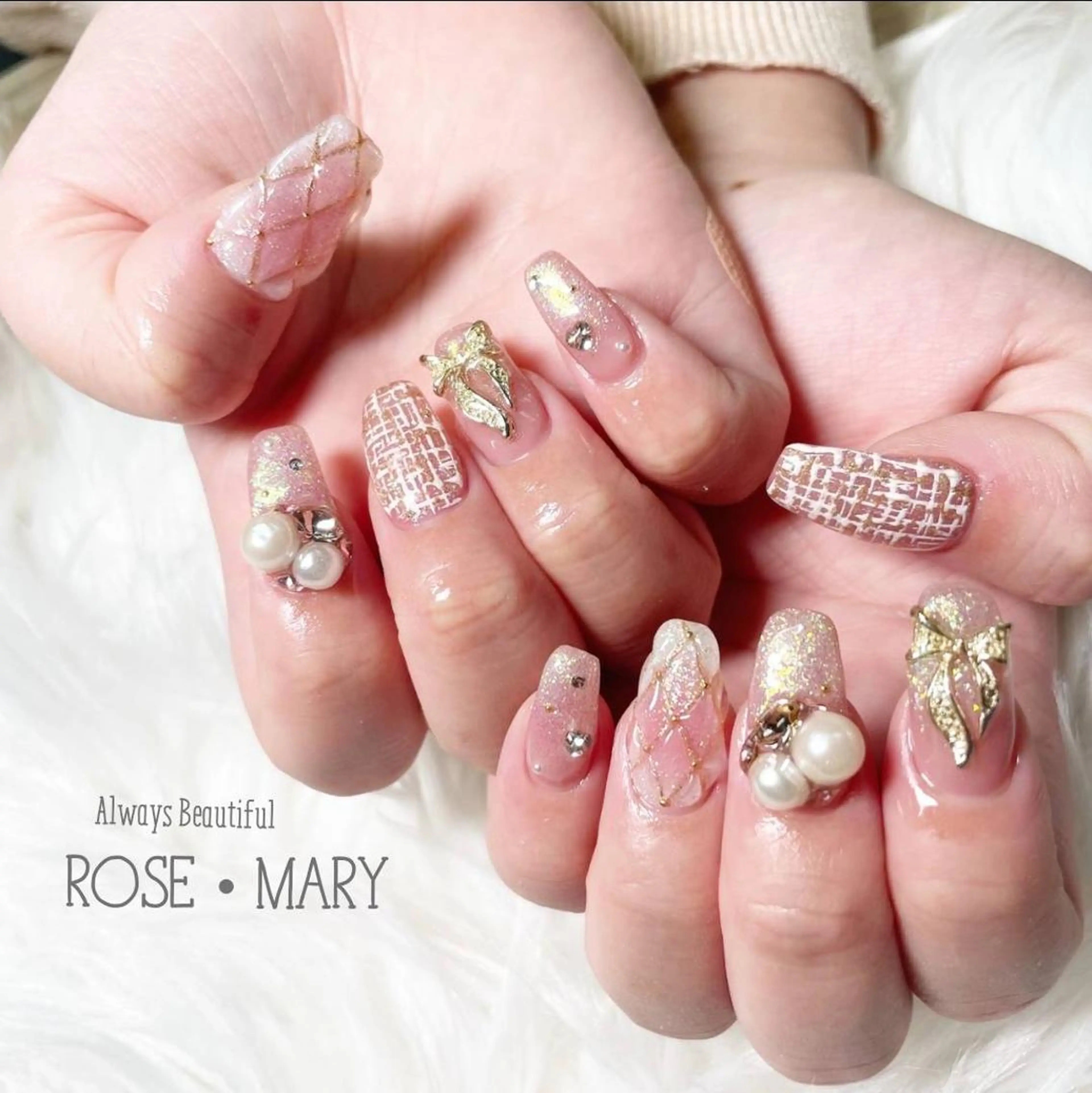 ネイル ハンドネイル ROSE・MARY 木村のネイルデザイン
