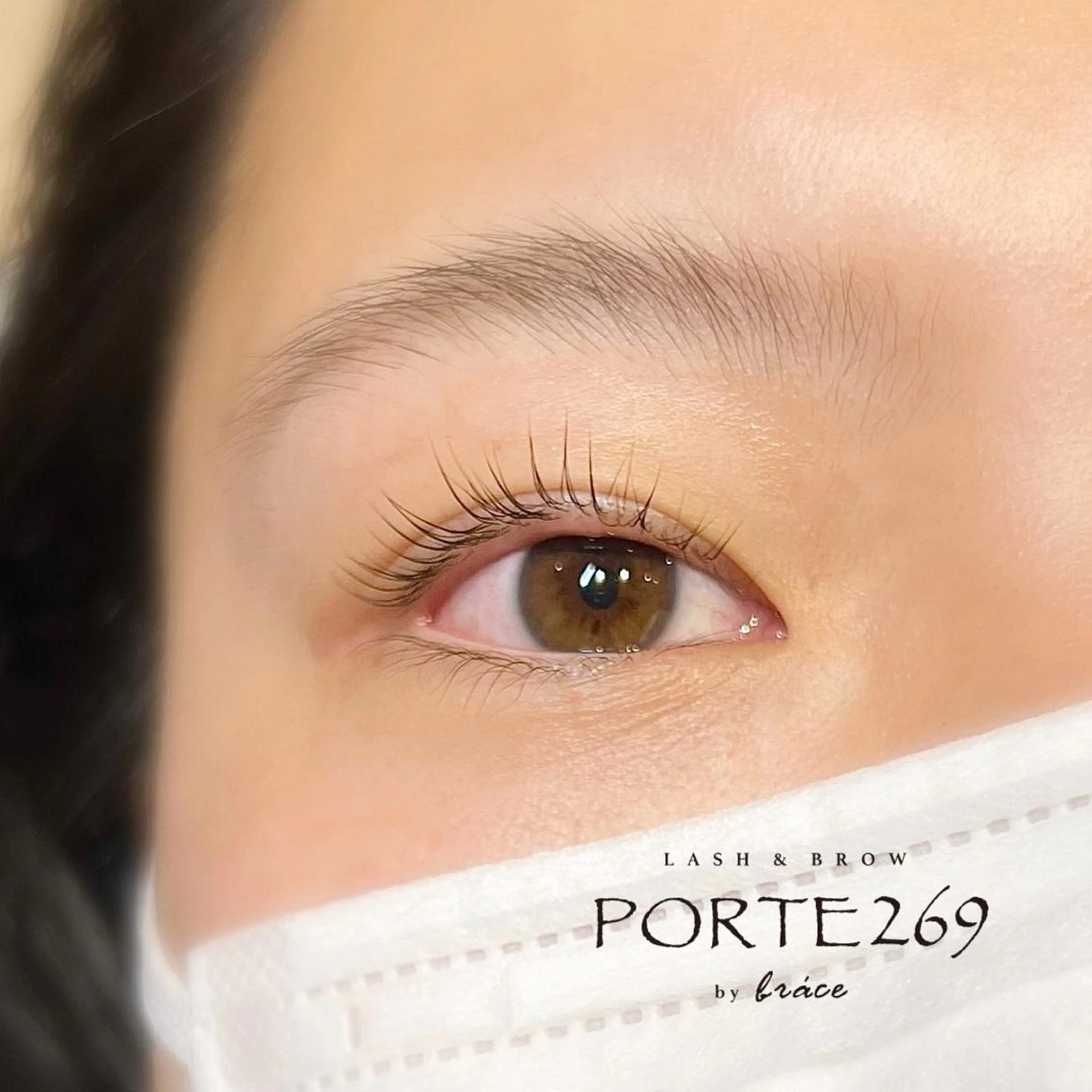 パーマ マツエク・マツパ Lash&brow PORTE269あべの店所属・吉原 果帆のマツエク・マツパデザイン