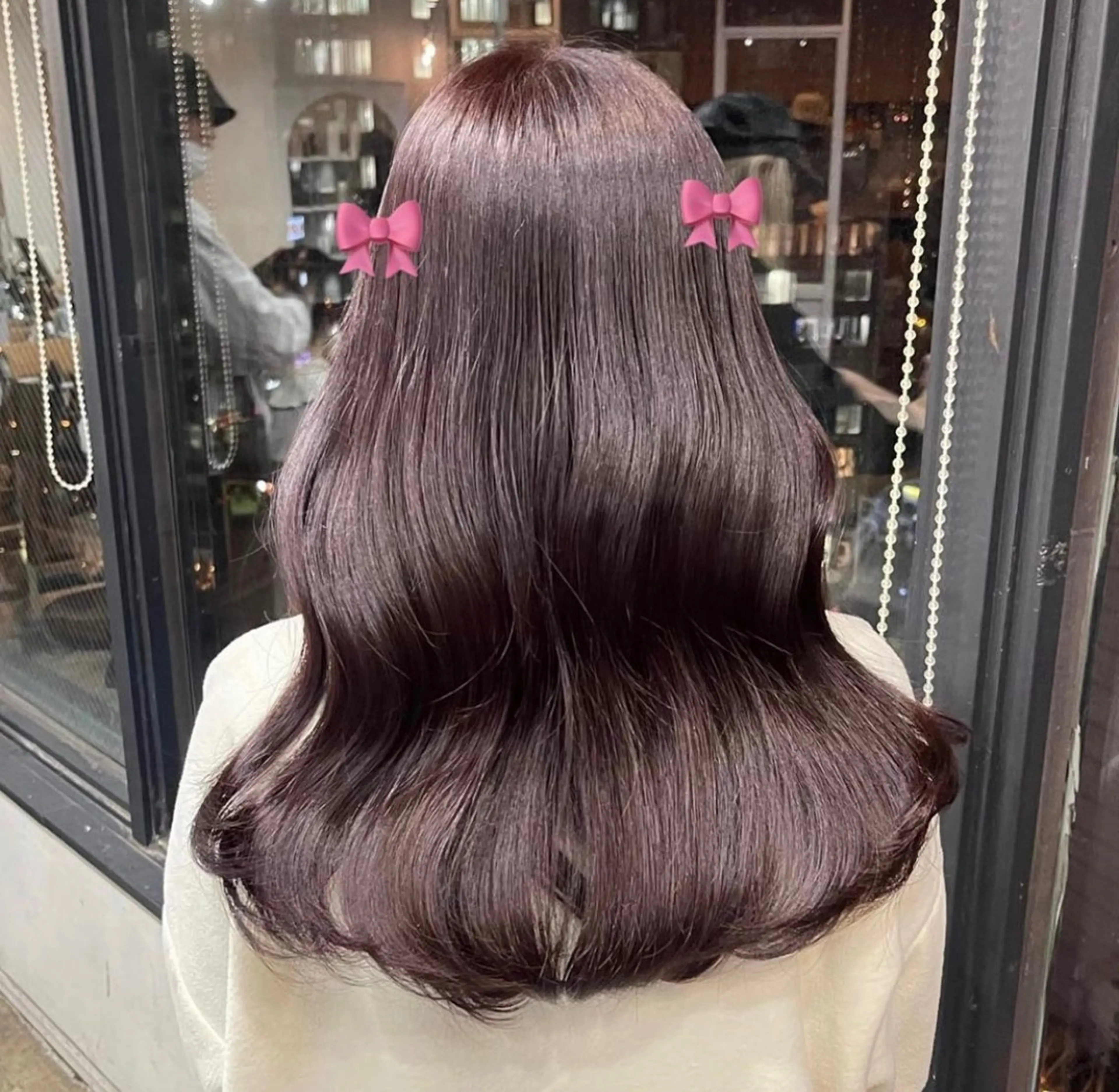 セミロング カラー ラベンダーカラー ヘアカラー ブリーチ୨୧大阪梅田 タカシマリナ♡のヘアスタイル