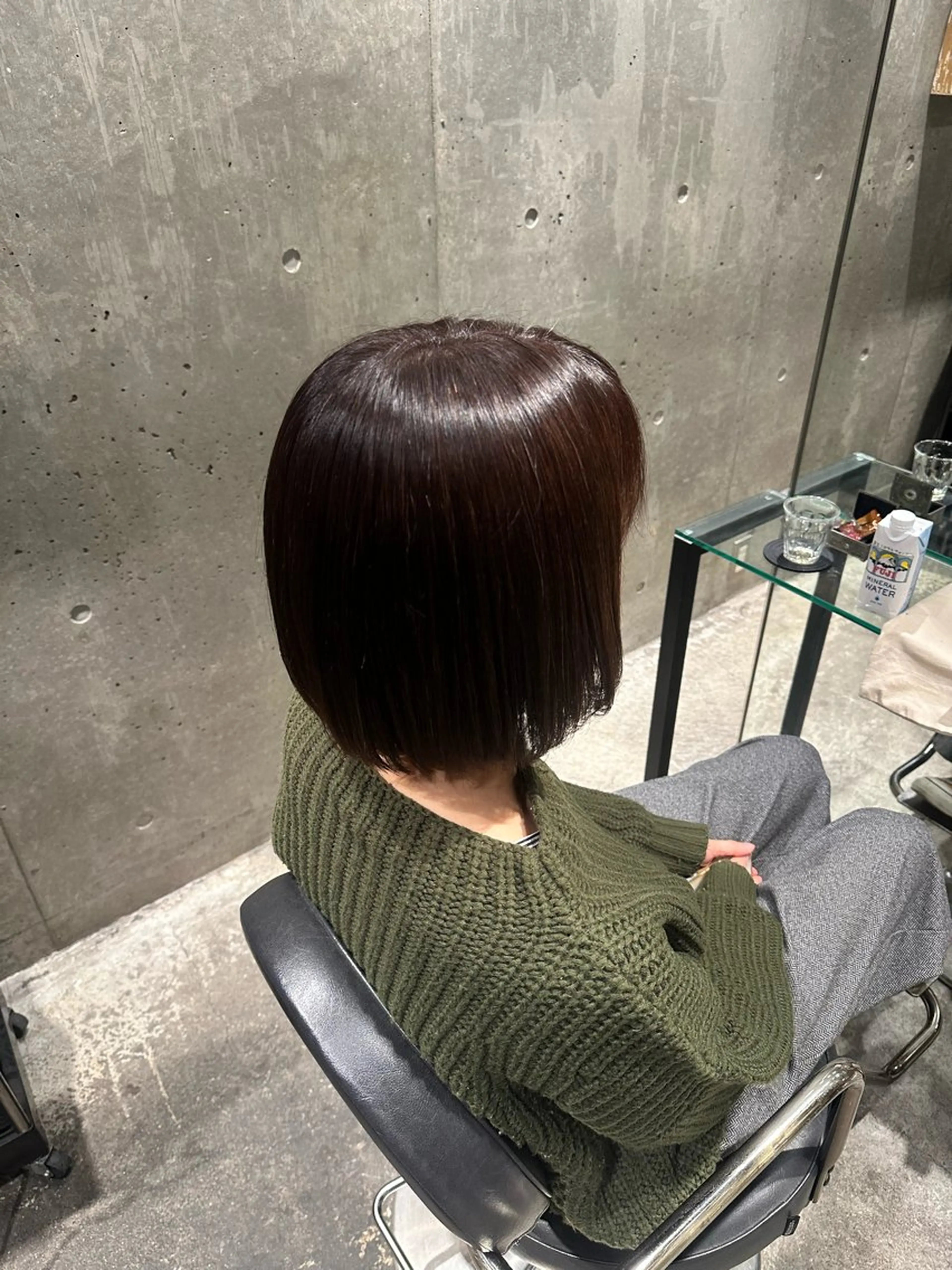 ショート ヘアカラー 縮毛矯正 トリートメント 縮毛矯正⚡️ 中村璃音のヘアスタイル