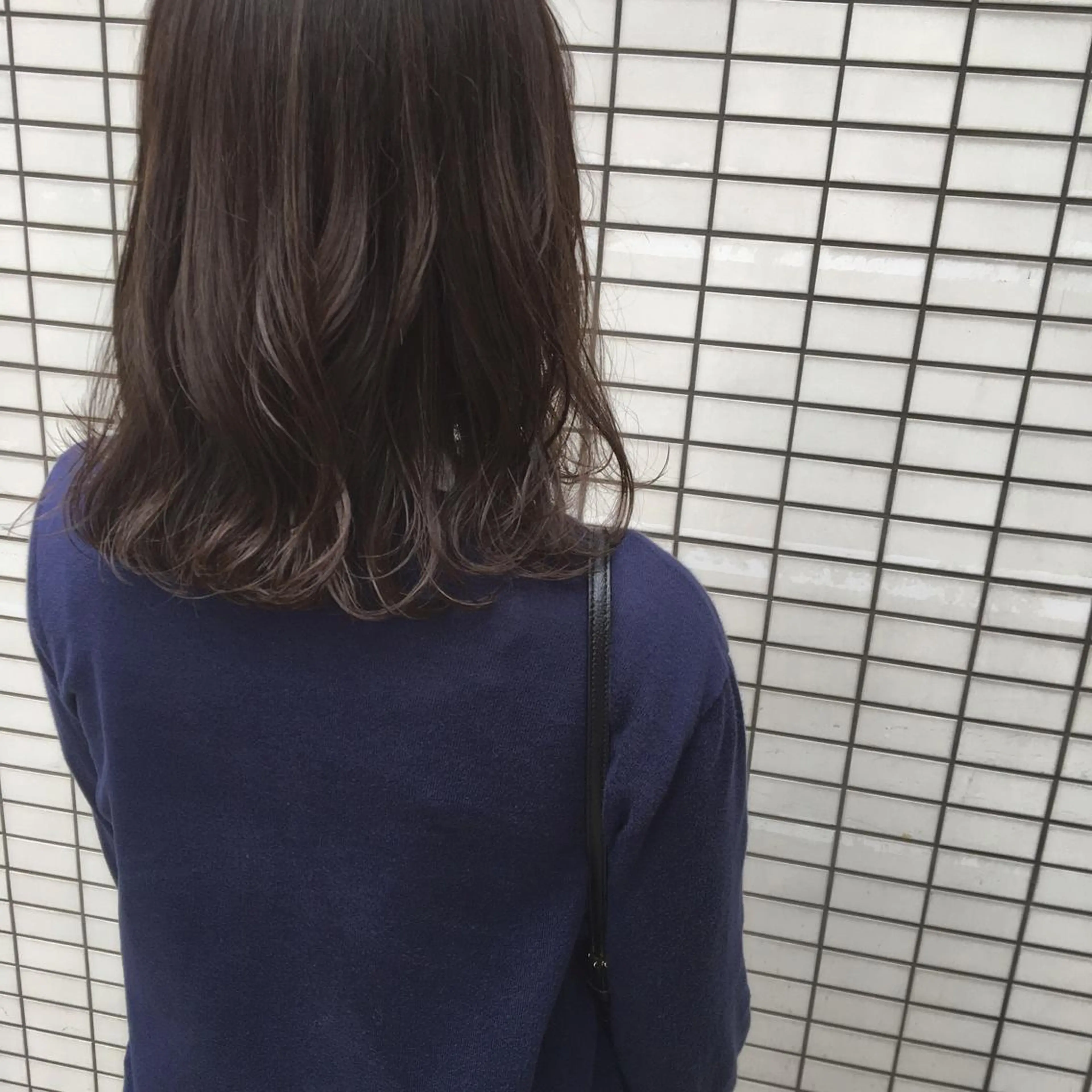 ミディアム カラー グレージュ ハイライトカラー ハイライト SALOWIN所属・マンツーマン美容師 MIHO♡のヘアスタイル