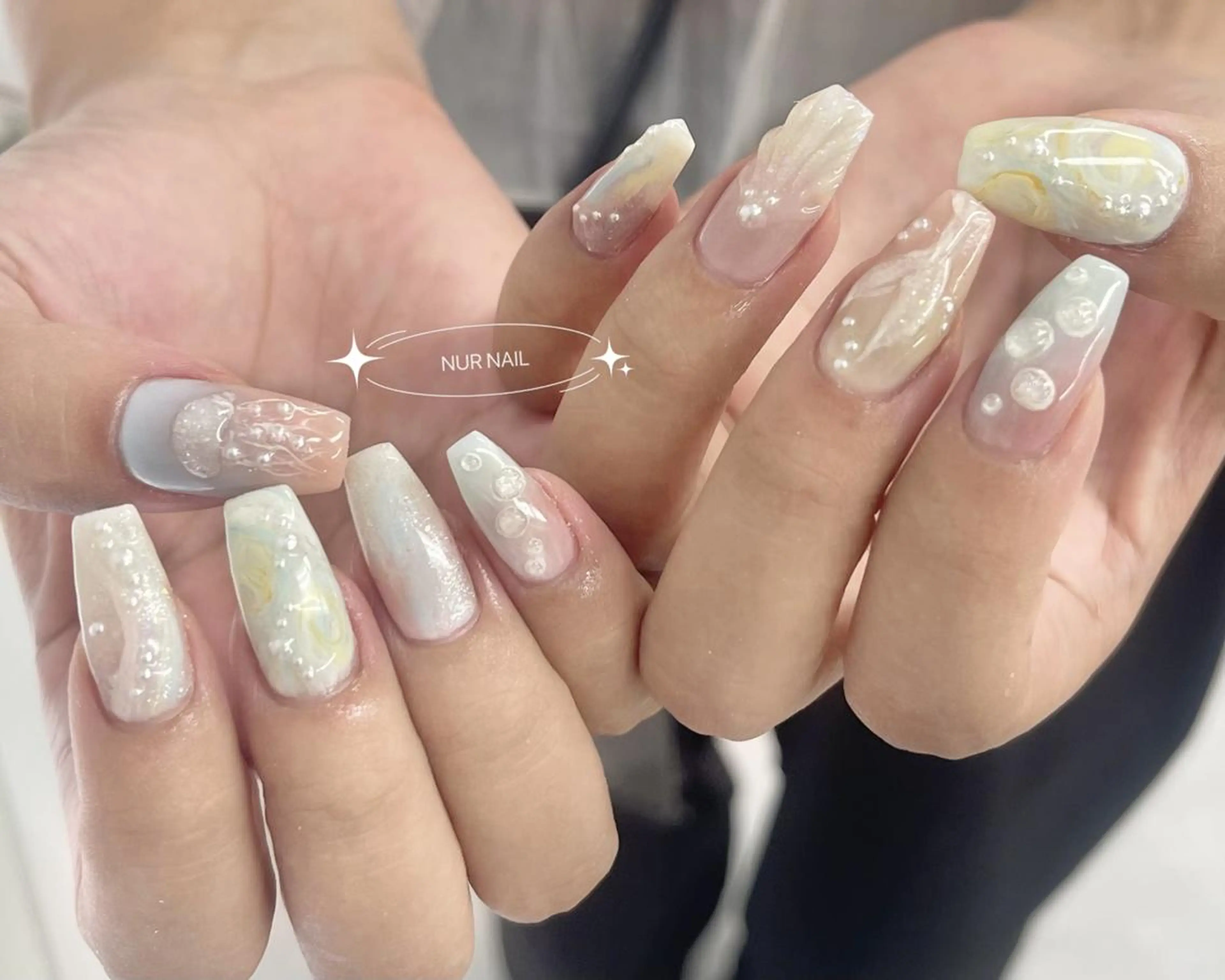 ネイル ハンドネイル ハンドケア 🤎HARU 🧸のネイルデザイン