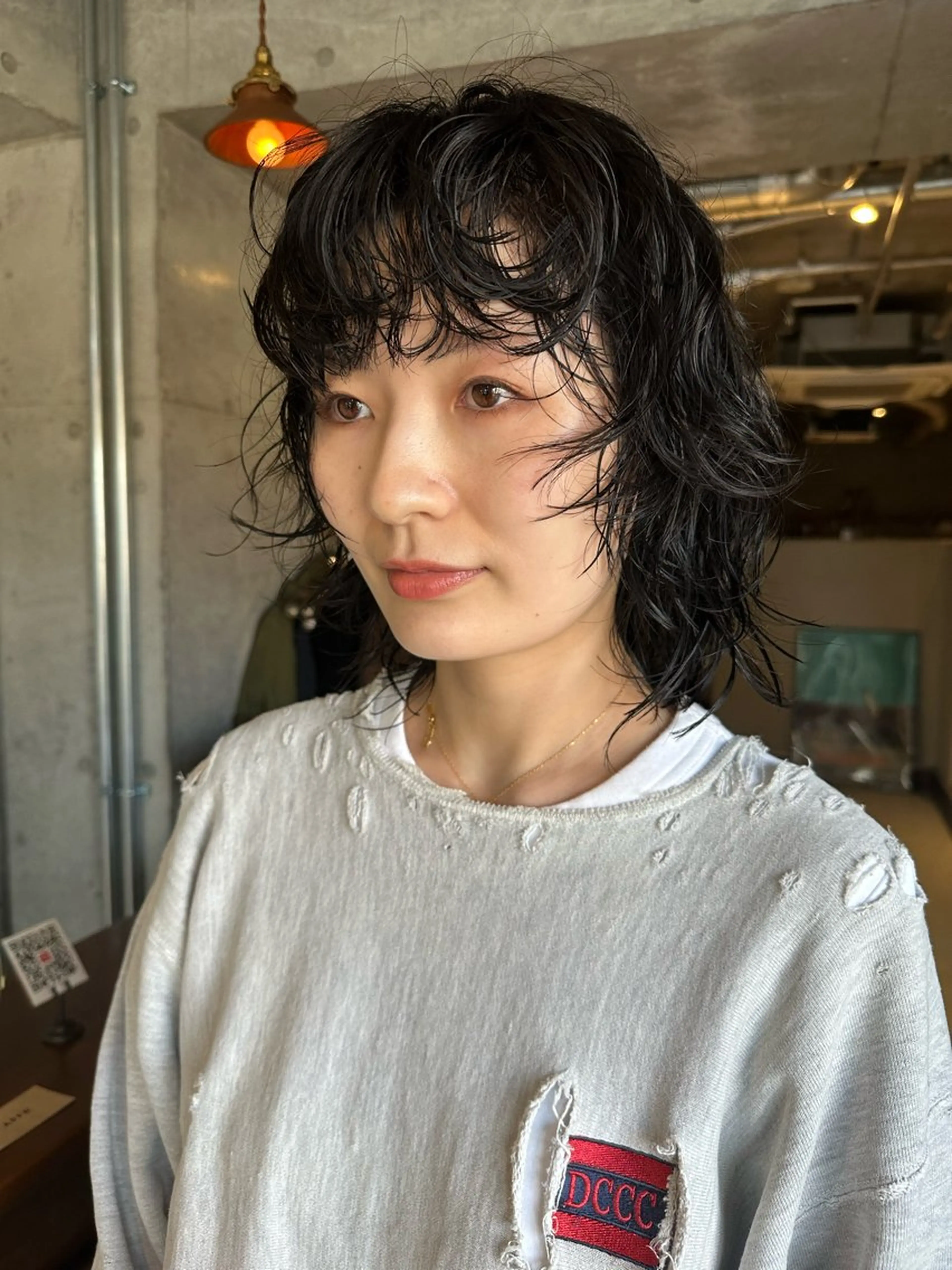 ショート カラー パーマ 斎藤祐樹 /レイヤー/パーマのヘアスタイル