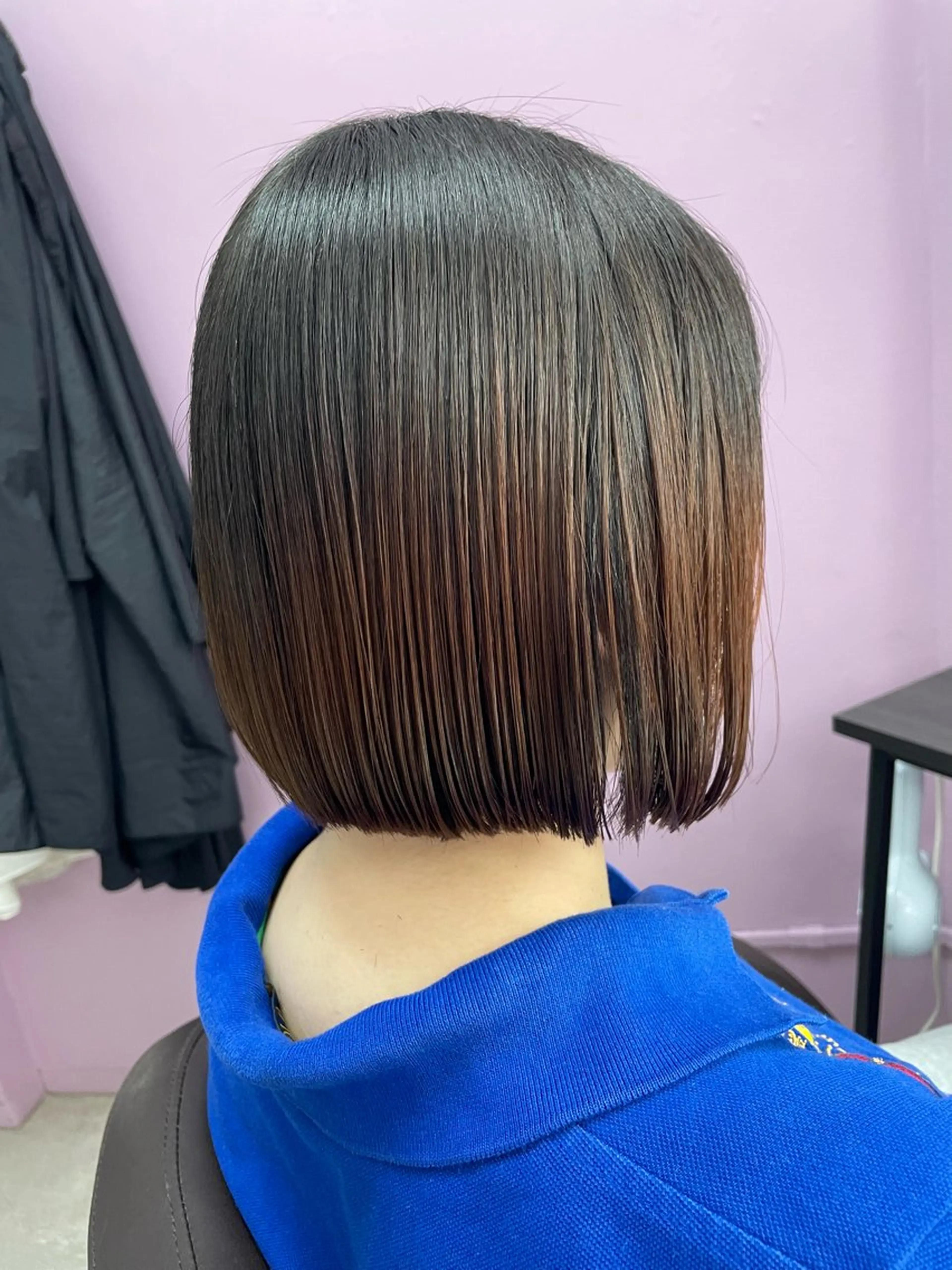 カット 縮毛矯正 高尾亮輔/ ボブ特化美容師のヘアスタイル