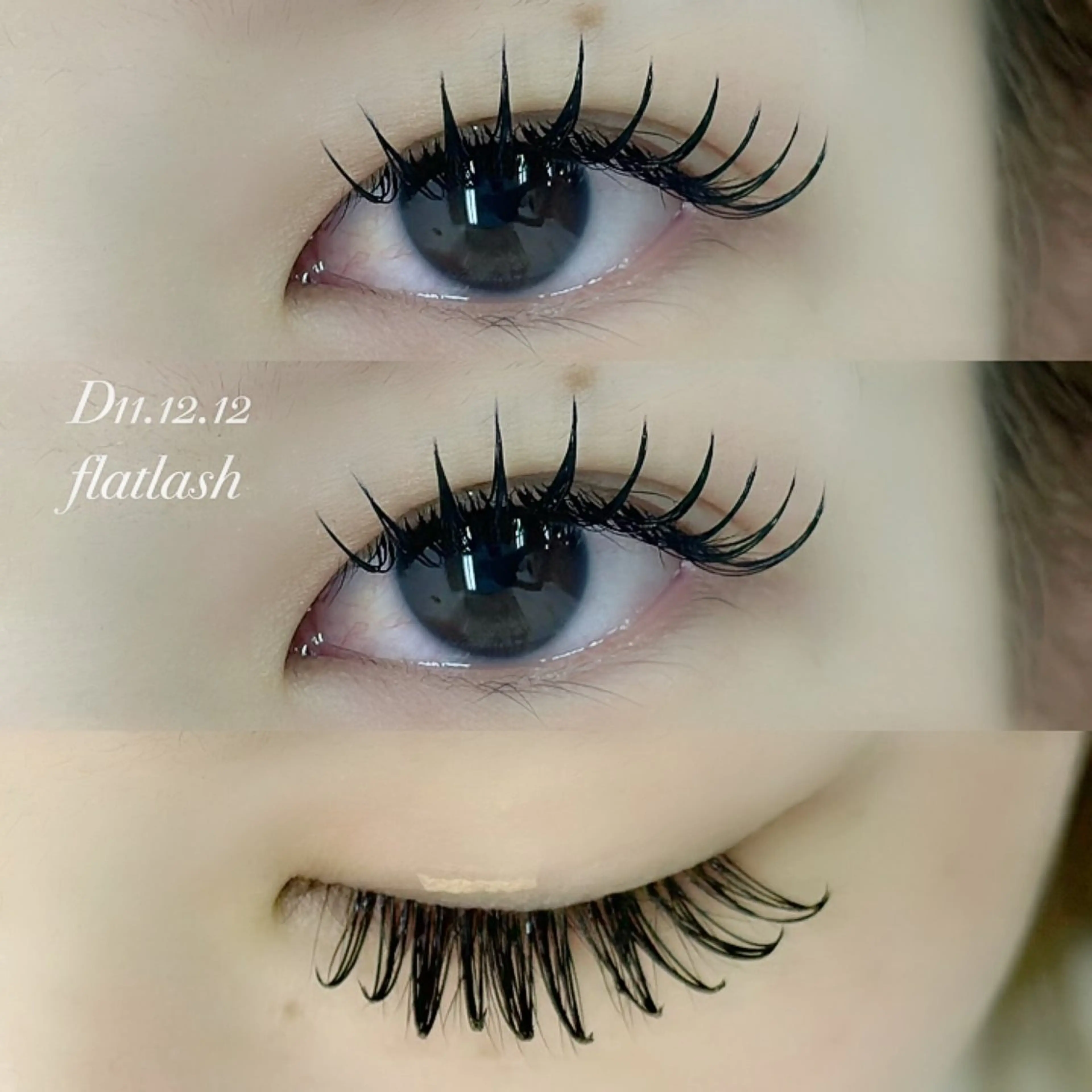 マツエク・マツパ 付け放題 フラットラッシュ EYE &NAILDAYのマツエク・マツパデザイン