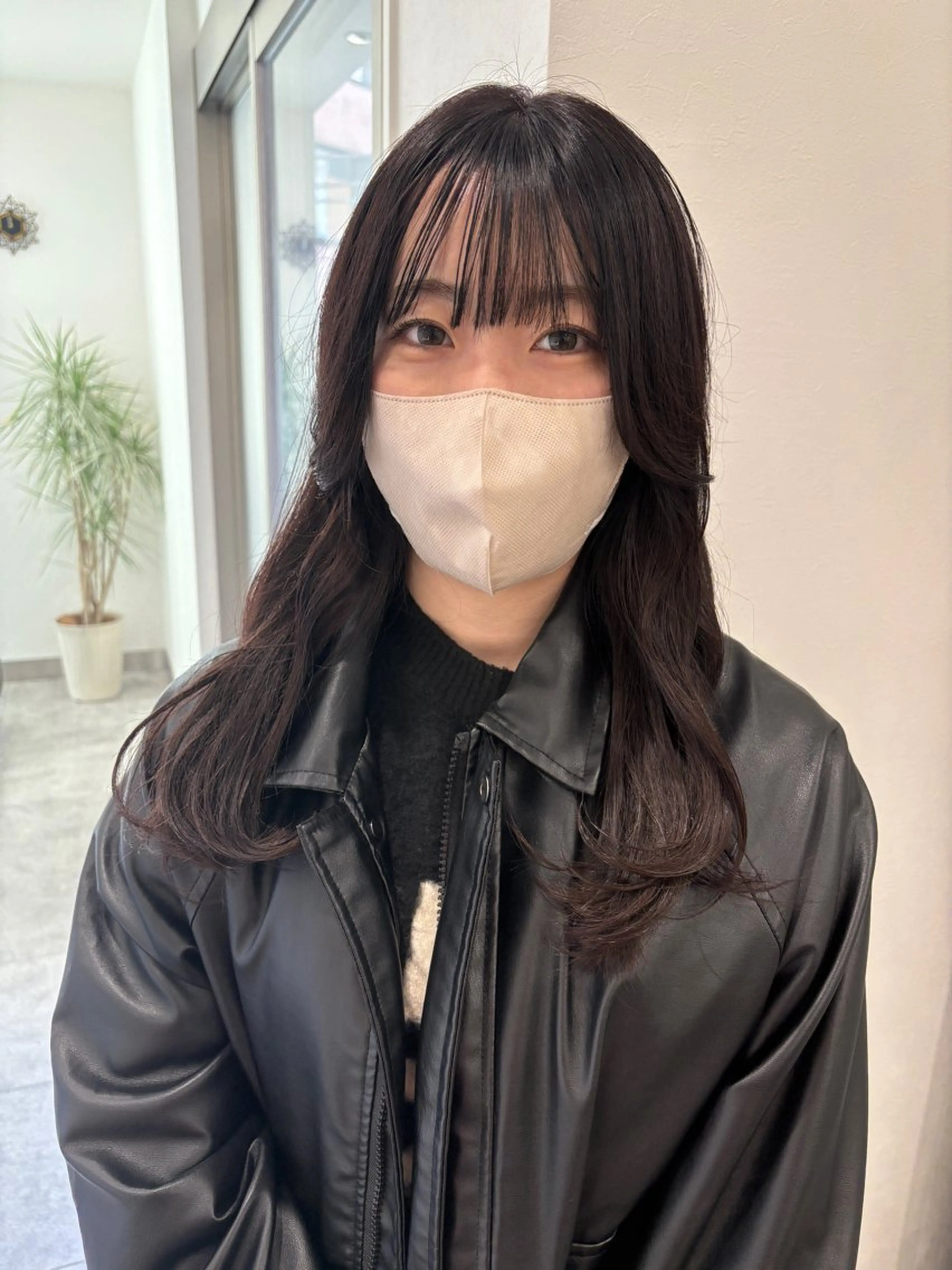 ロング カラー ヘアアレンジ ブリーチ ケアブリーチ ボブ 韓国風ヘア レイヤーカット カット ヘアカラー トリートメント 💝似合わせカット& カラーＵｒｕｎａ💝のヘアスタイル