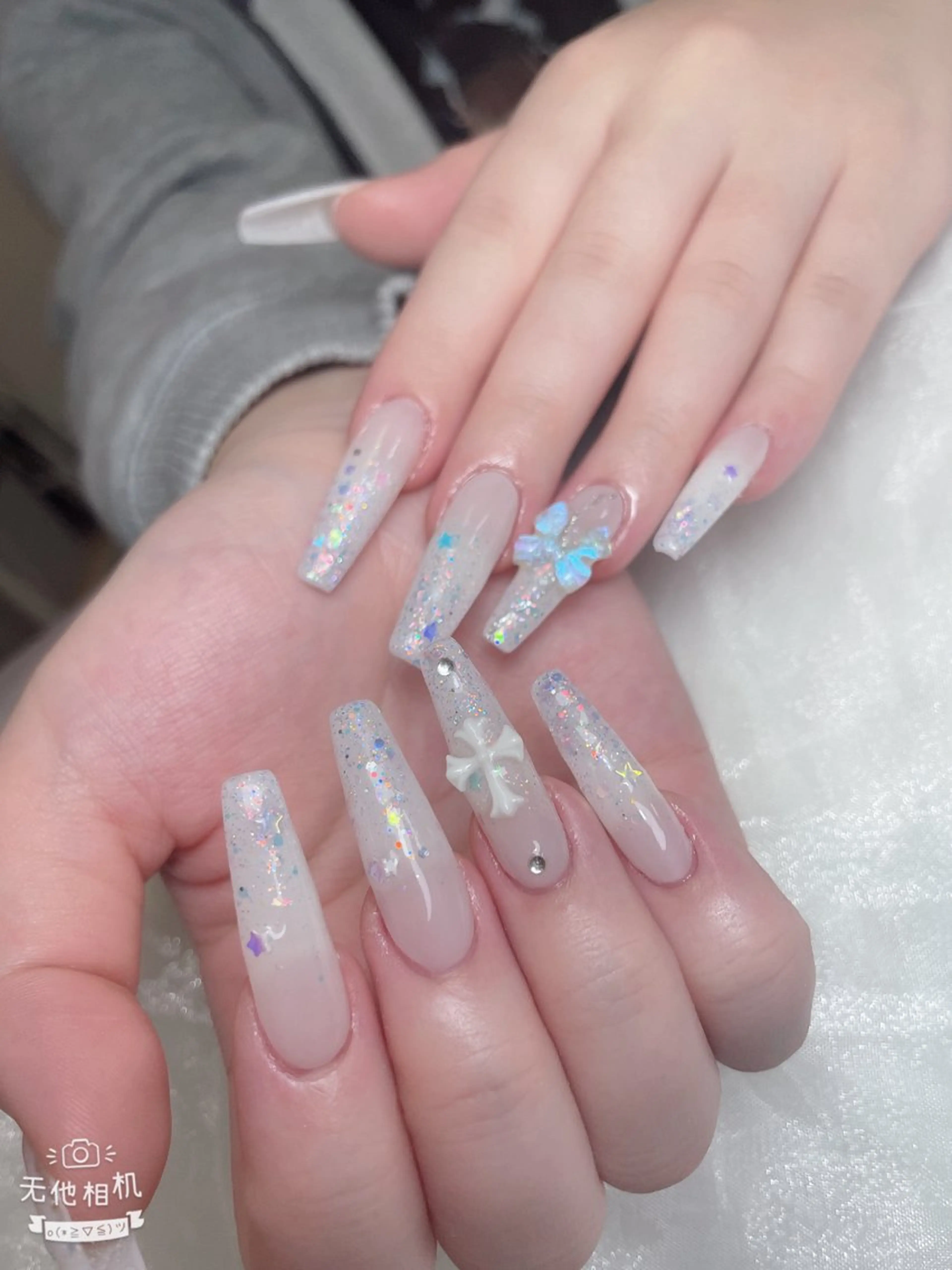 ネイル 成人式 ジェルネイル ネイルチップ ハンドネイル Momoa nail salon所属・MoMoA Nail ネイル長さ出し専門店のネイルデザイン