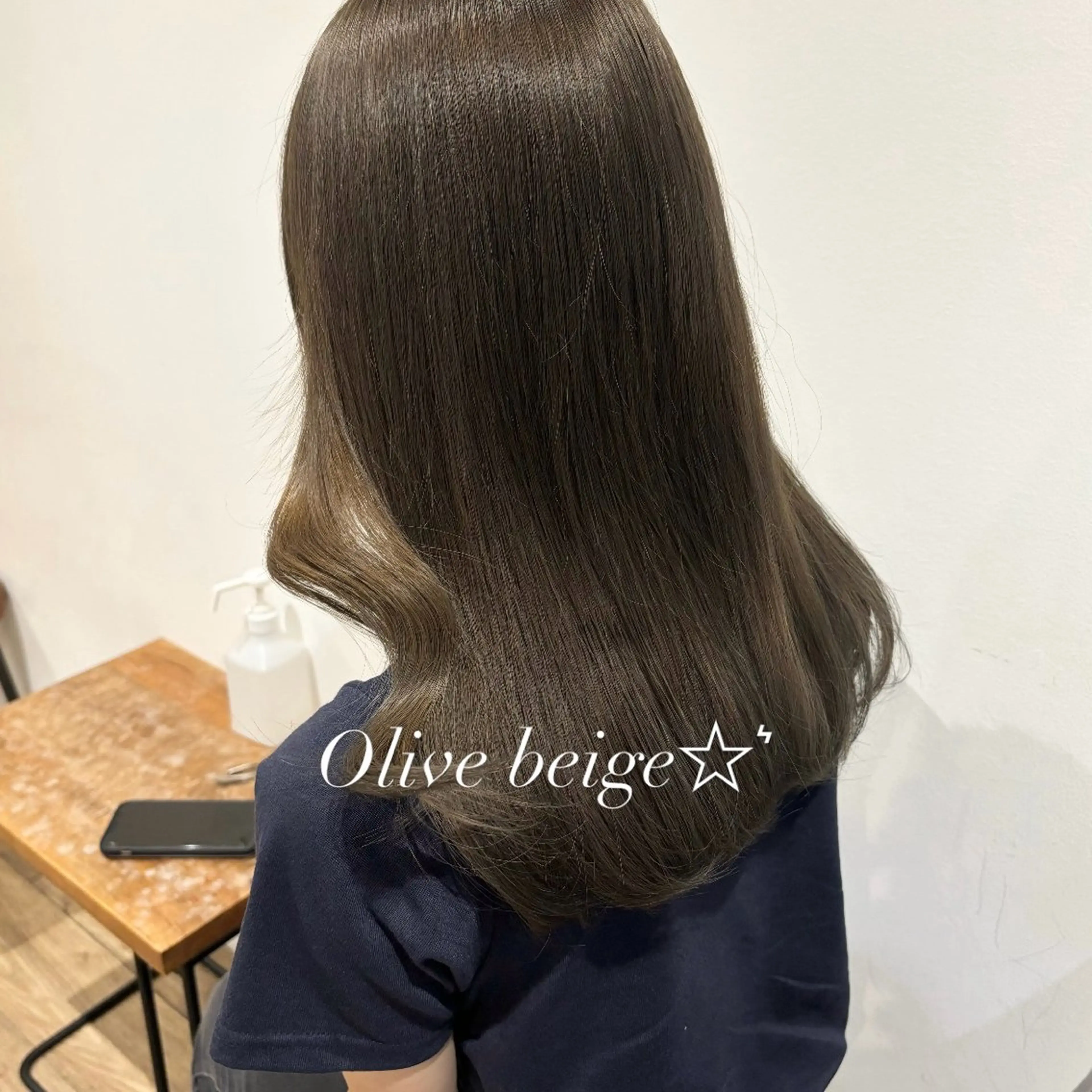 ロング カラー カット ヘアカラー トリートメント ヘッドスパ miku୨୧˖* 透明感モテカラーのヘアスタイル