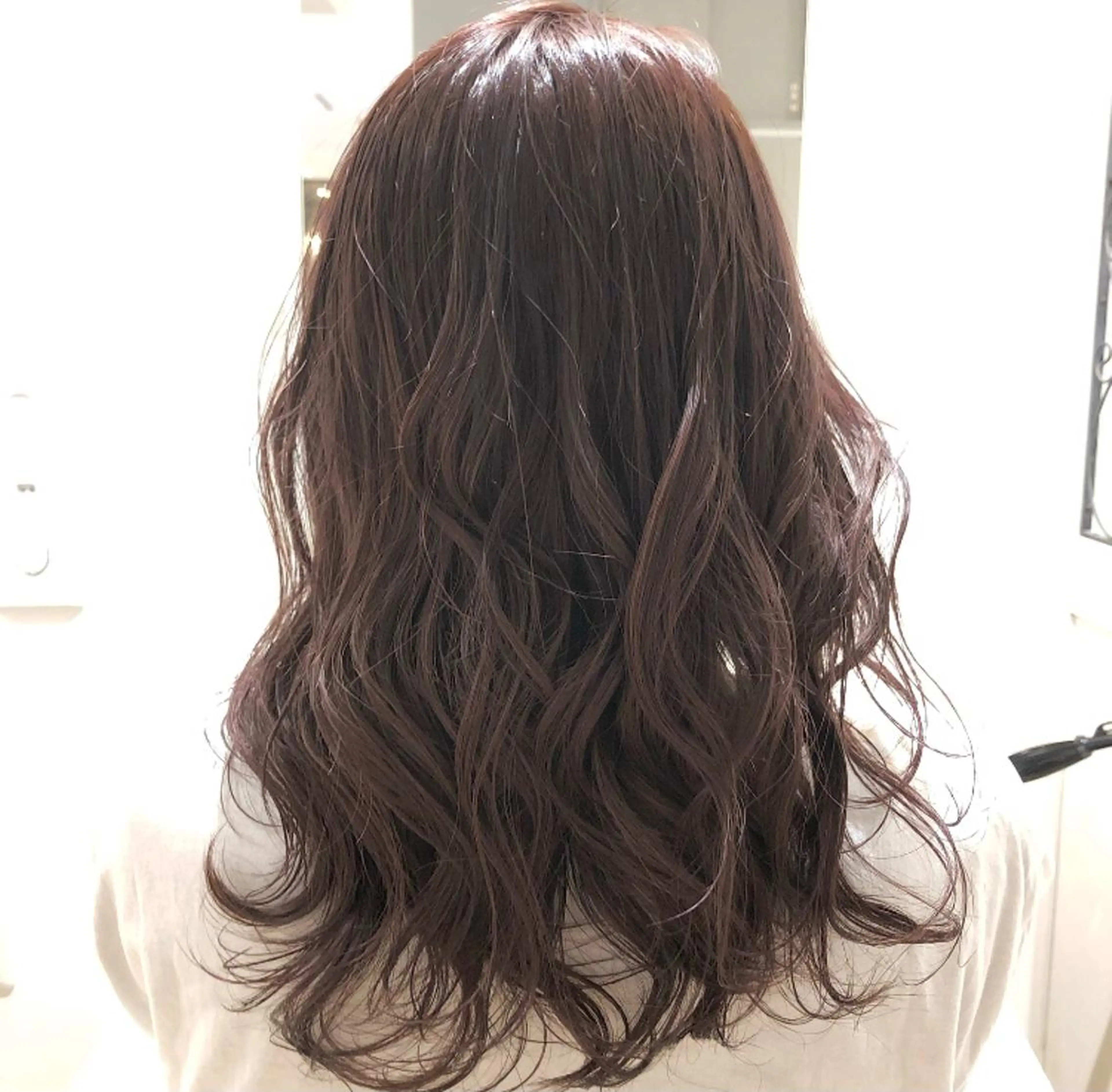ミディアム カラー カシス ✨🌿大人可愛い愛さ れhair🌿✨松本のヘアスタイル
