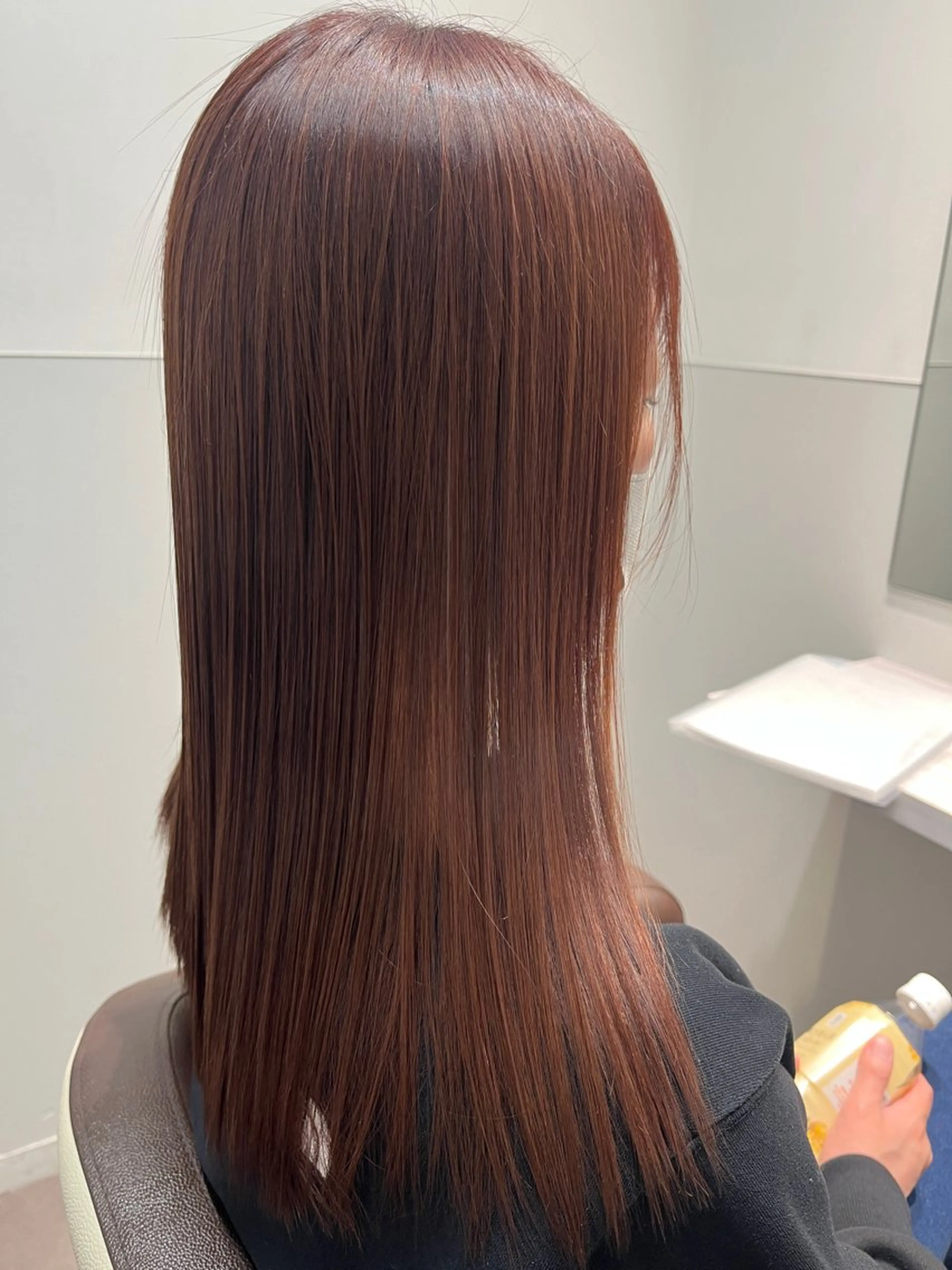 ロング カラー 髪質改善 トリートメント unu hair所属・藤井 仁紀のヘアスタイル