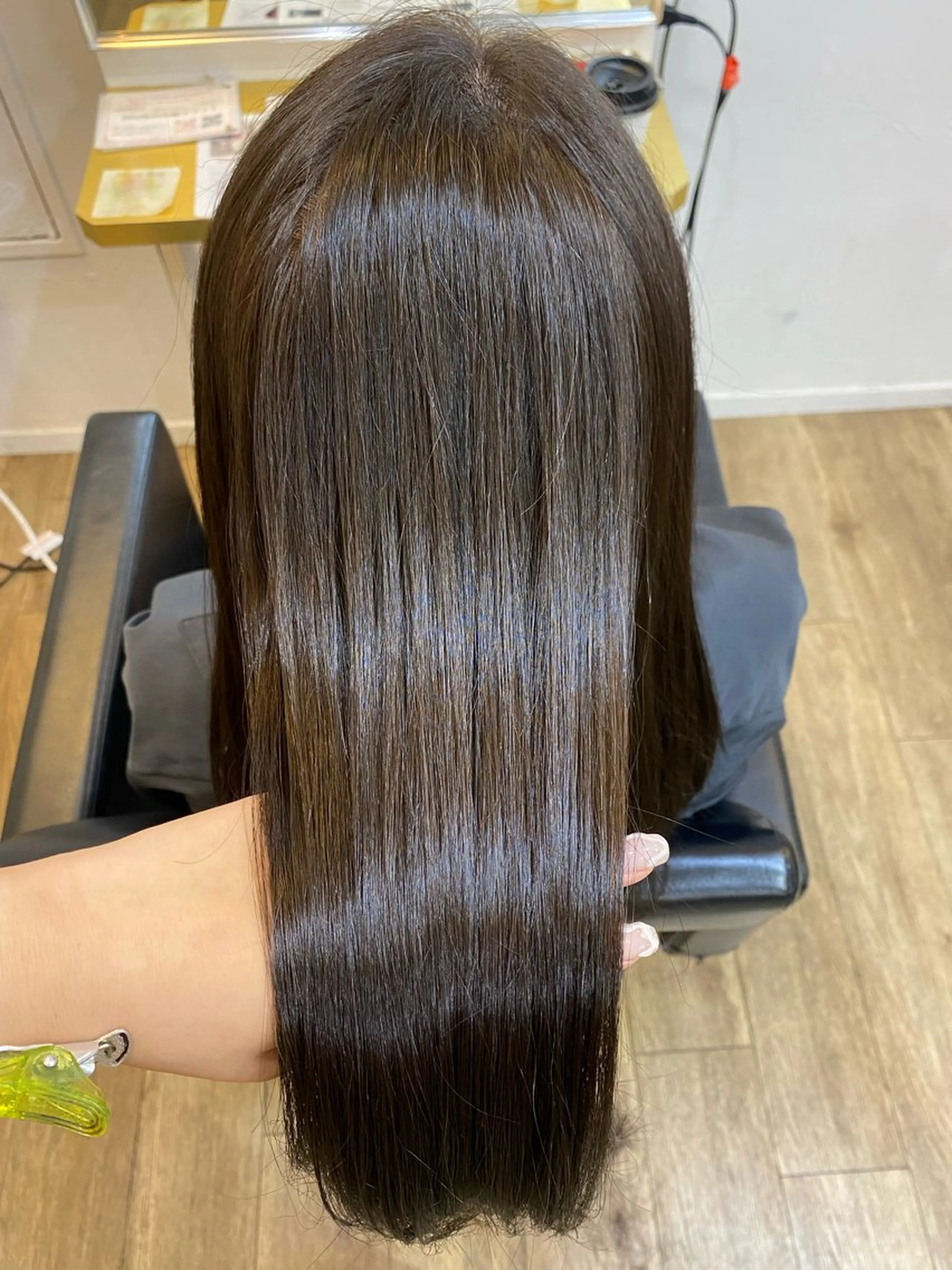 ロング カラー 透明感カラー グレージュ カット ヘアカラー みやび🫧髪質改善 🫧透明感カラー🫧のヘアスタイル
